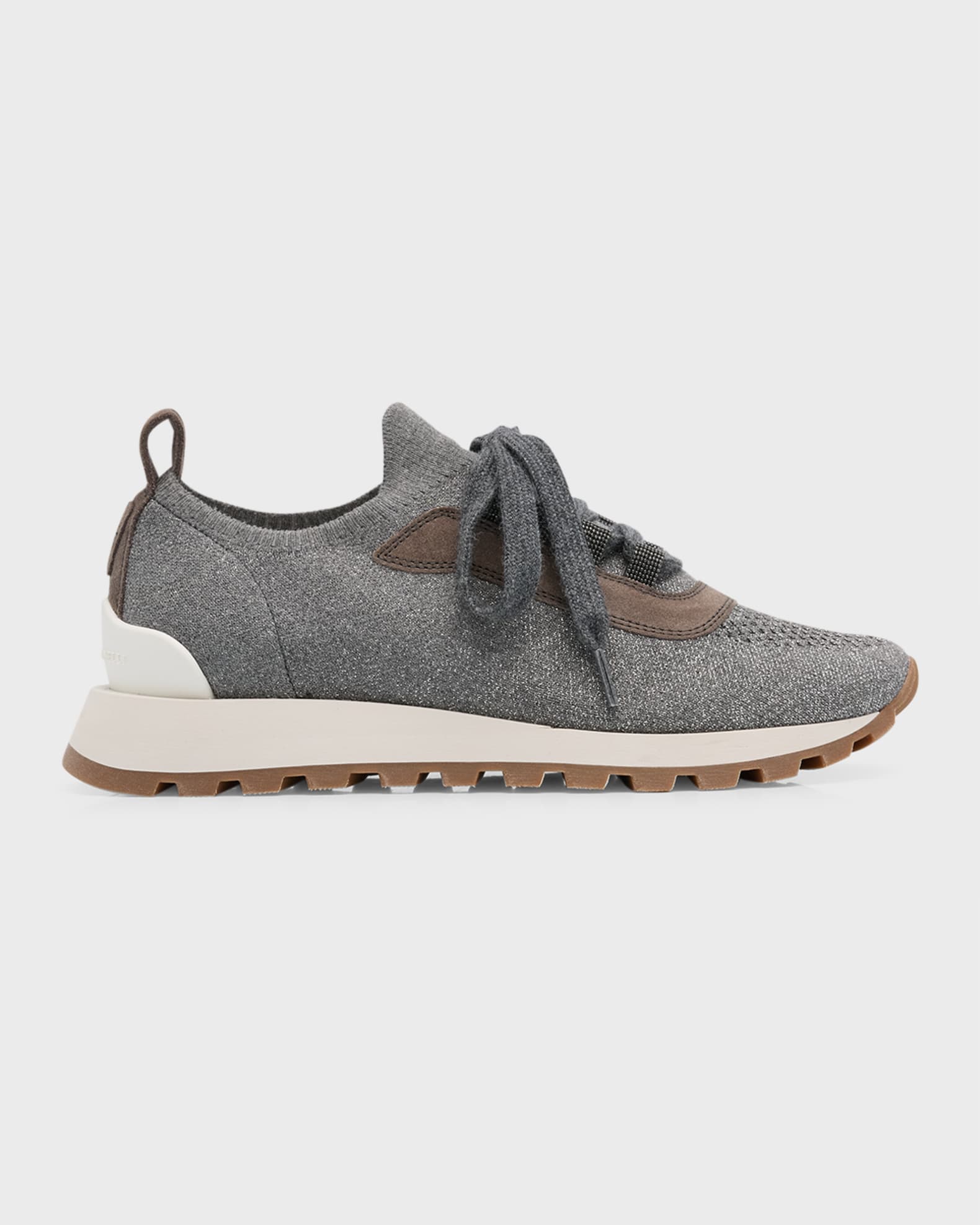 正式的 Brunello Cucinelli Marcus Neiman | Sneakers Runner Monili Knit 靴