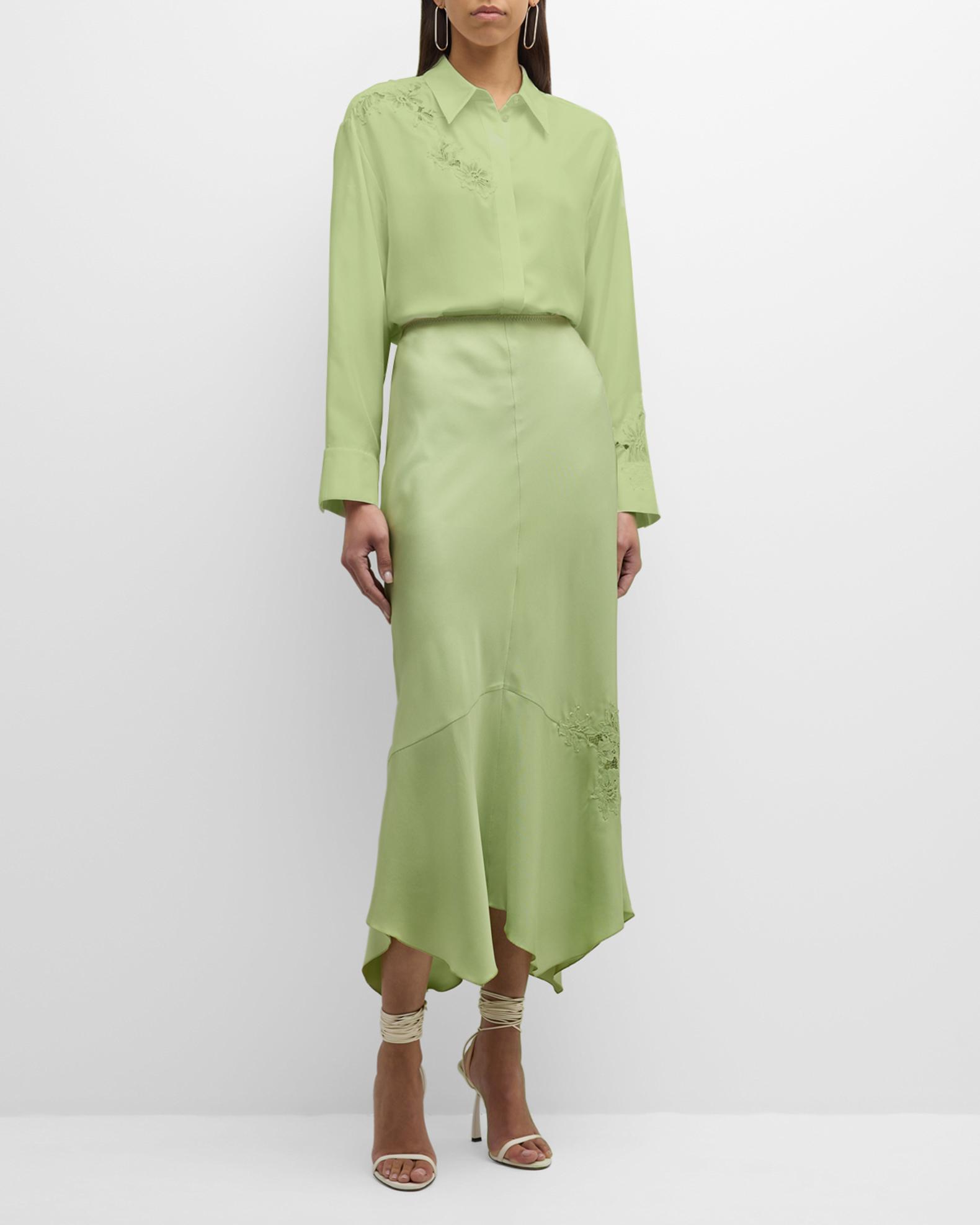 DOROTHEE SCHUMACHER Silk Skirt Size S main image 0