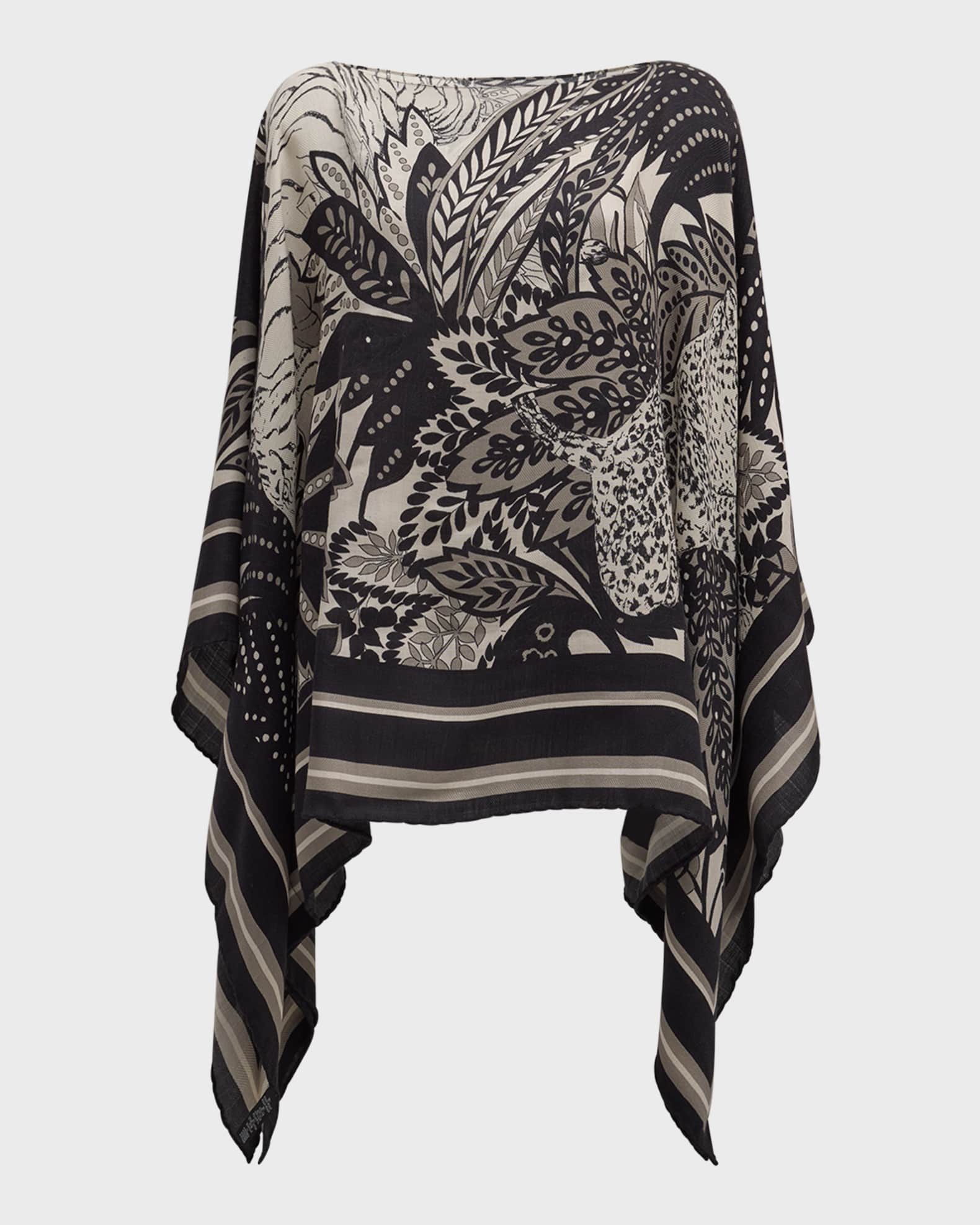 Neiman marcus cashmere poncho shop