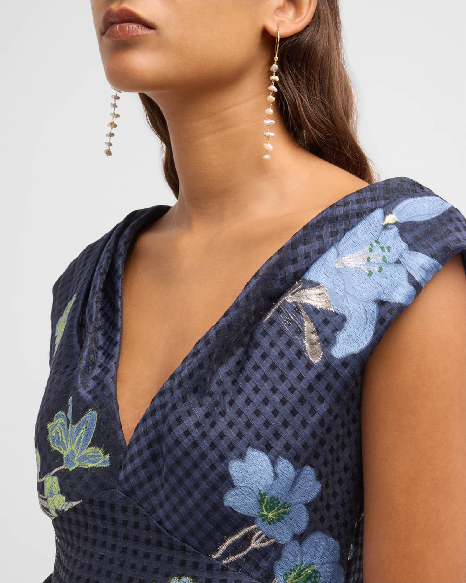 Lela rose gingham dress new arrivals