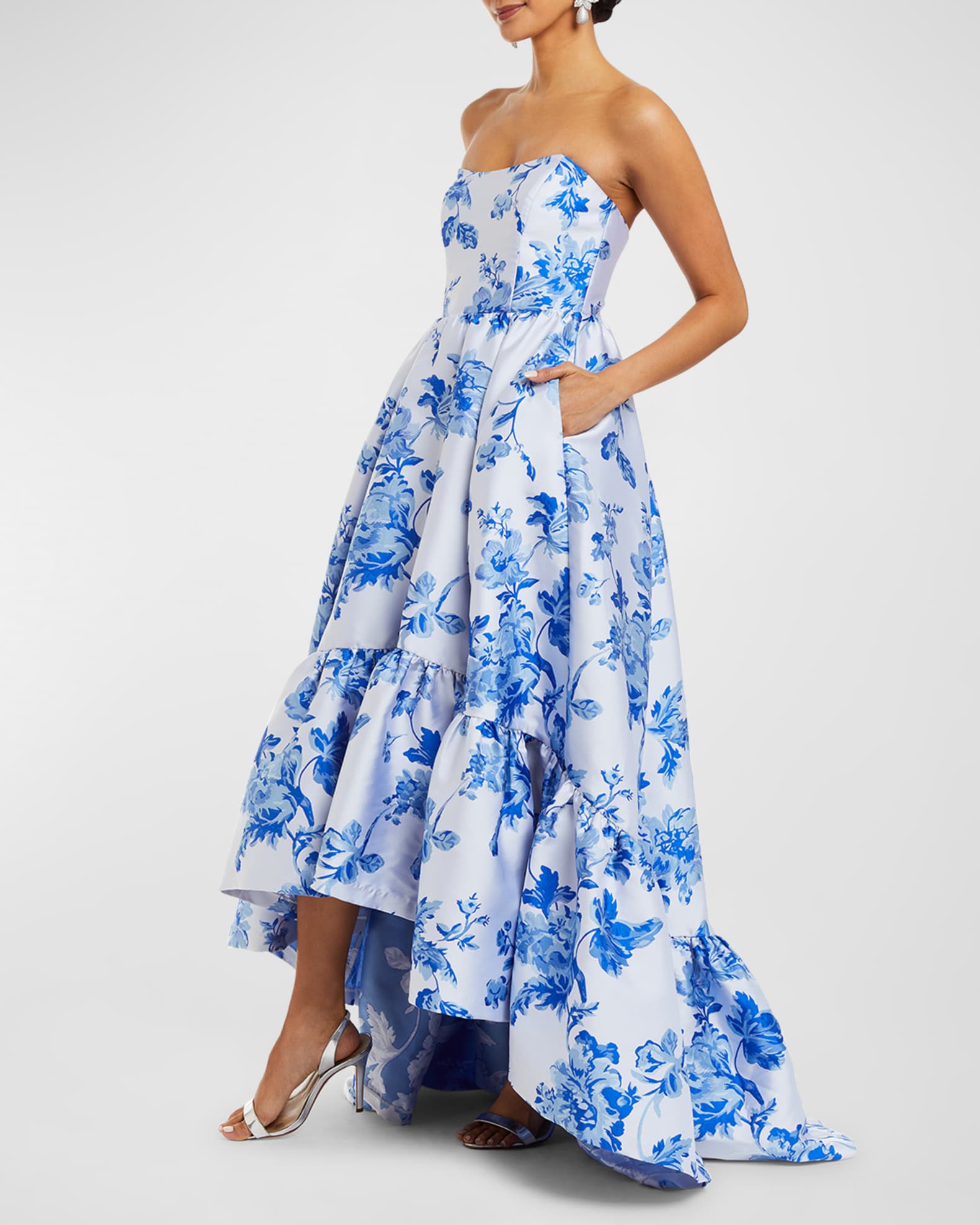 Neiman marcus high low dresses deals