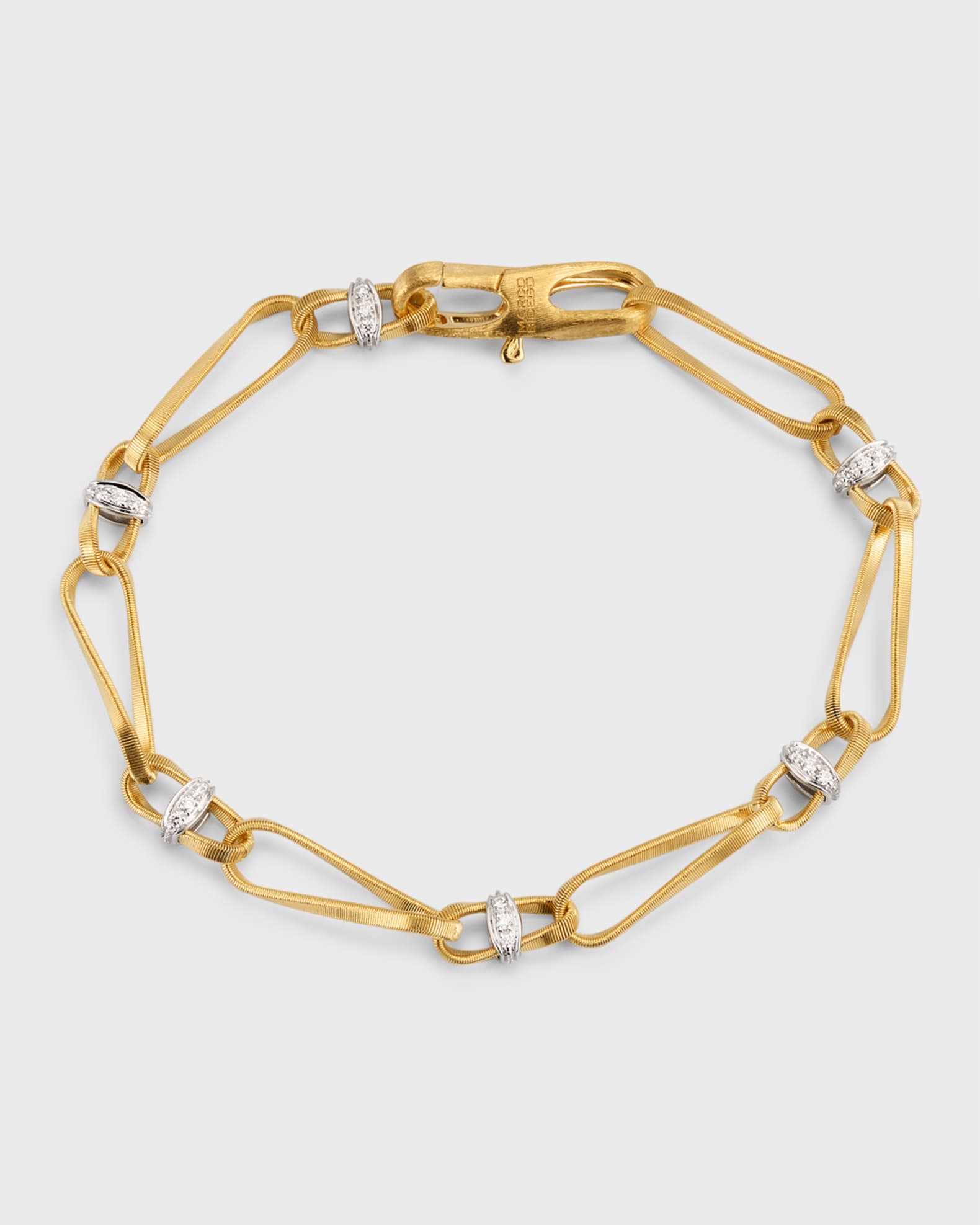 Marrakech Onde 18K Yellow Gold Single Link Bracelet 0