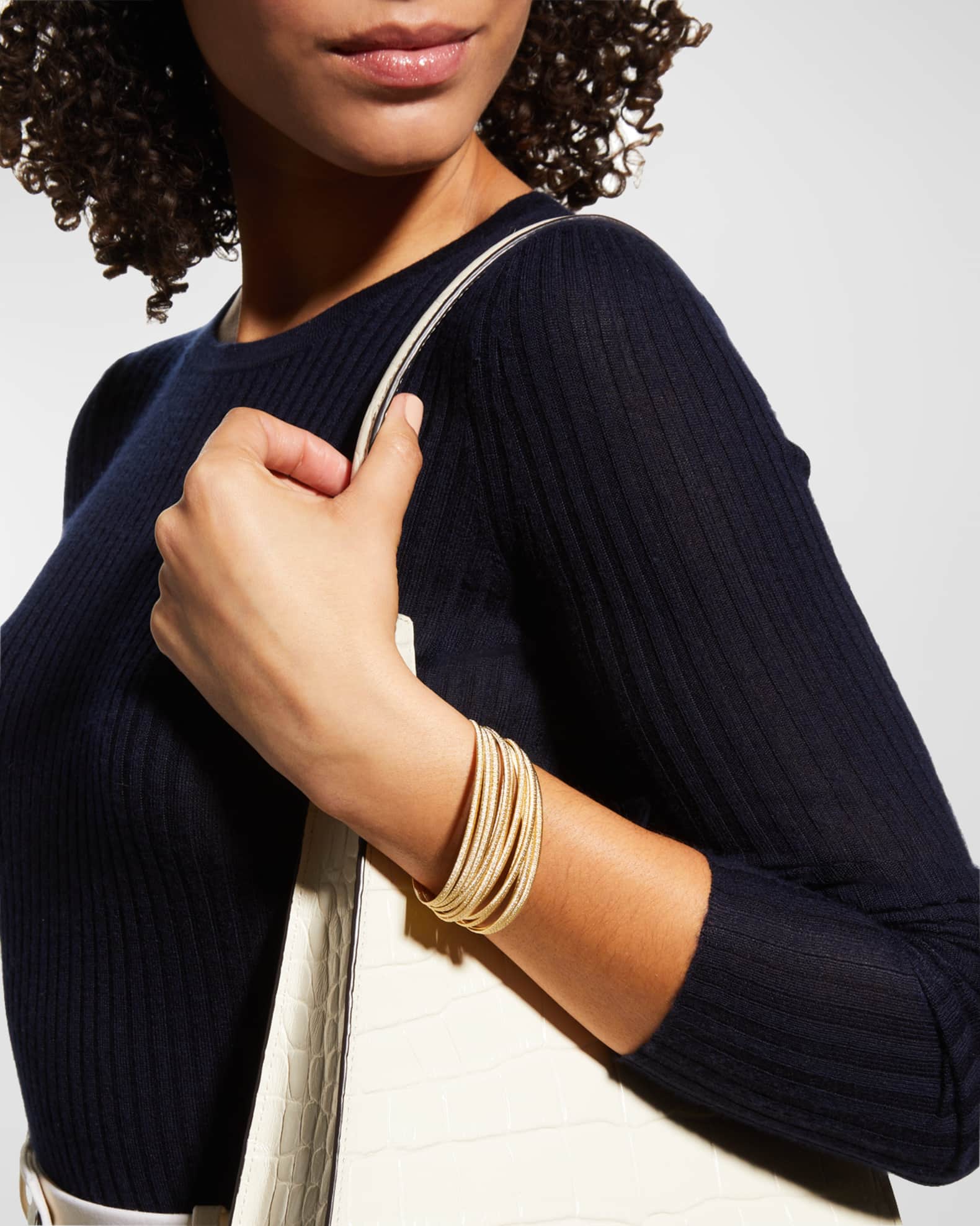 【送料込】 Marco Bicego 7.5 Bracelet, 13-Strand Gold 18K Cairo アクセサリー