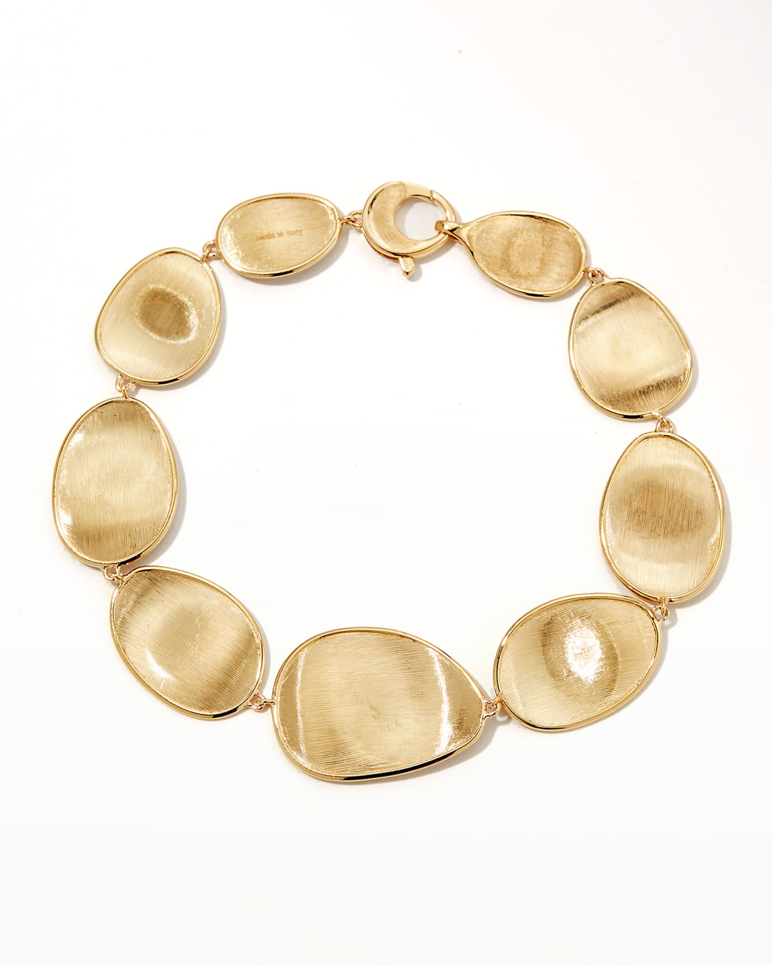 18K Yellow Gold Lunaria Graduated Bracelet, 7"L 0