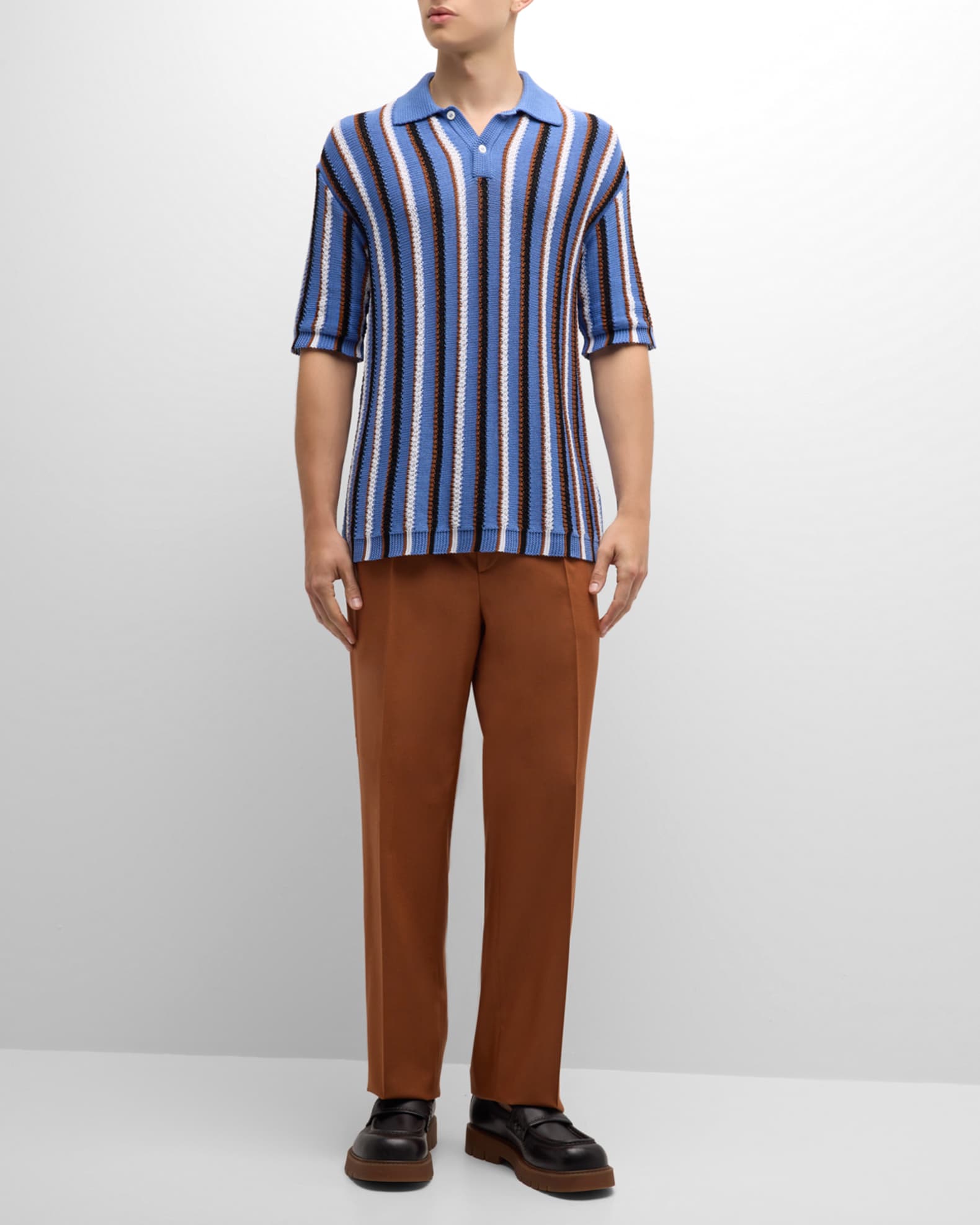Polo Shirt MARNI Men color Lilac