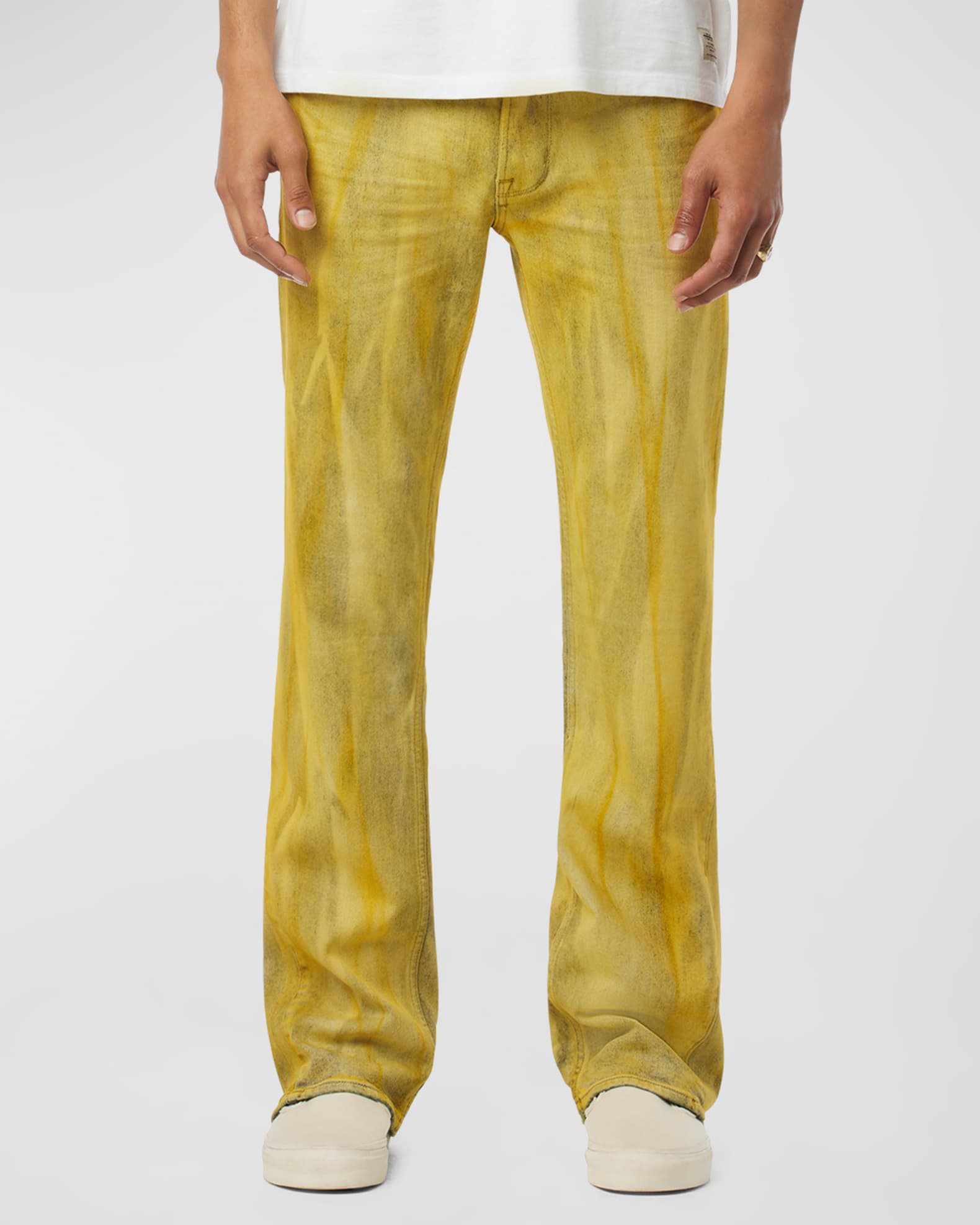 Hudson Men's Walker Kick Flare Jeans