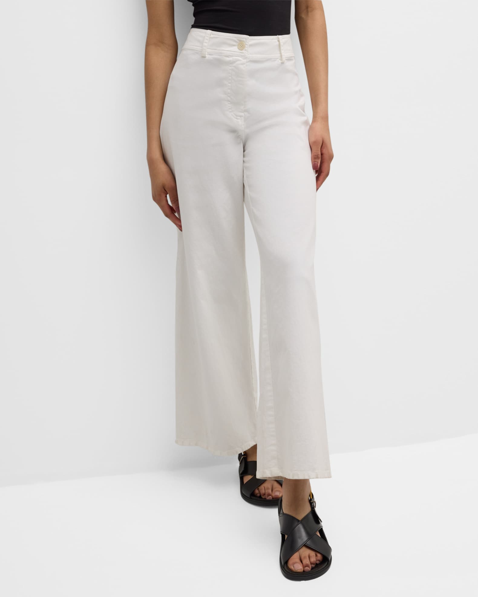 Nili lotan wide leg pants clearance