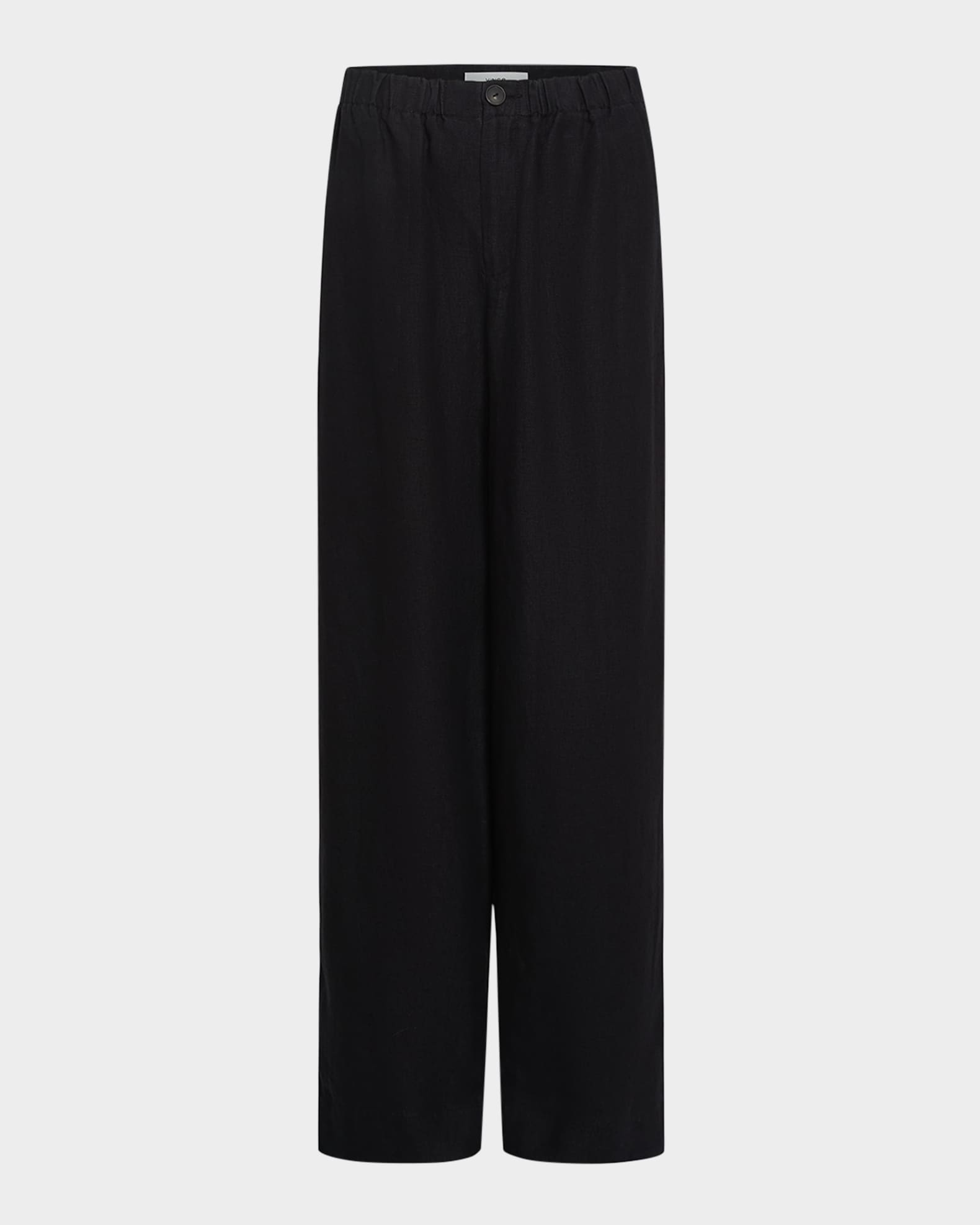 Hemp Wide-Leg Utility Pants 0