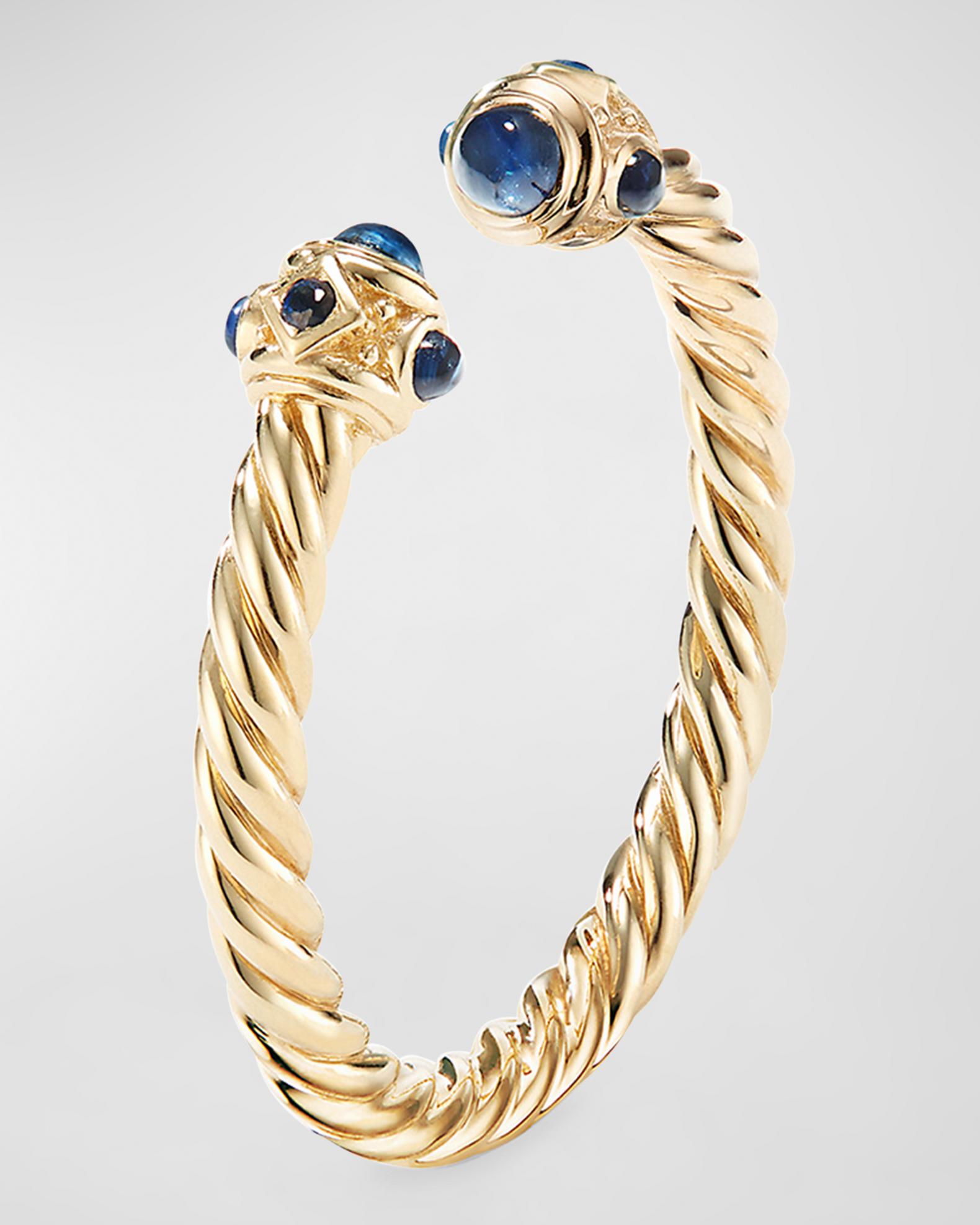 David Yurman Renaissance Ring with Gemstone in 18K Gold | Neiman Marcus