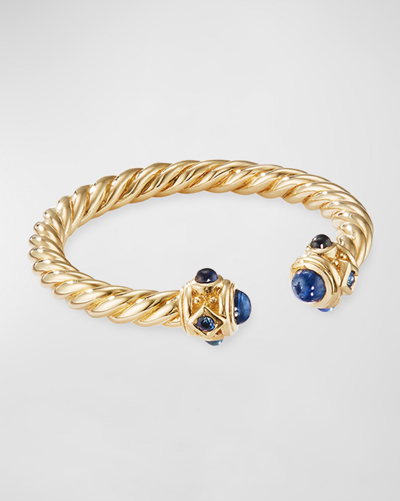 David Yurman Renaissance Ring with Gemstone in 18K Gold | Neiman Marcus