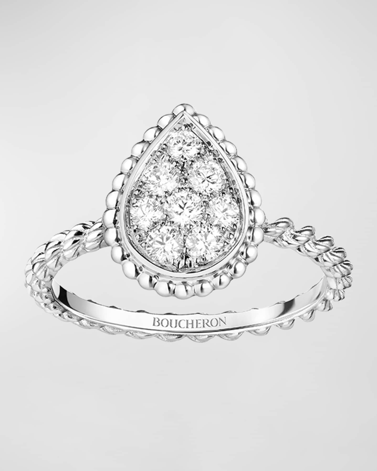 Serpent Boheme 18K White Gold Large Ring 0