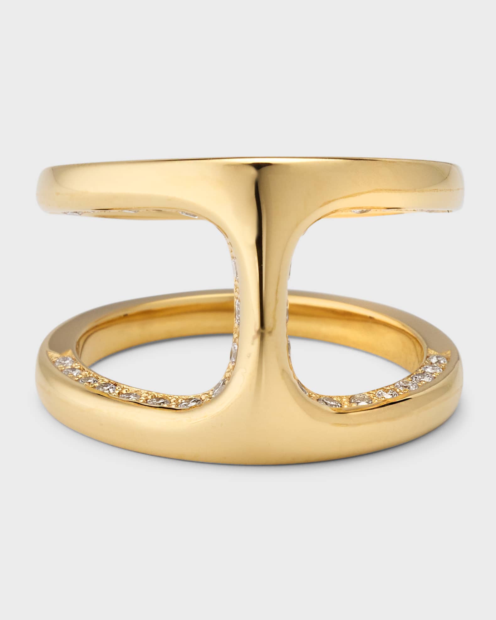 口コミ・レビューで人気商品を探そう Dame Gold Yellow 18K Hoorsenbuhs Phantom Flooded with Ring アクセサリー