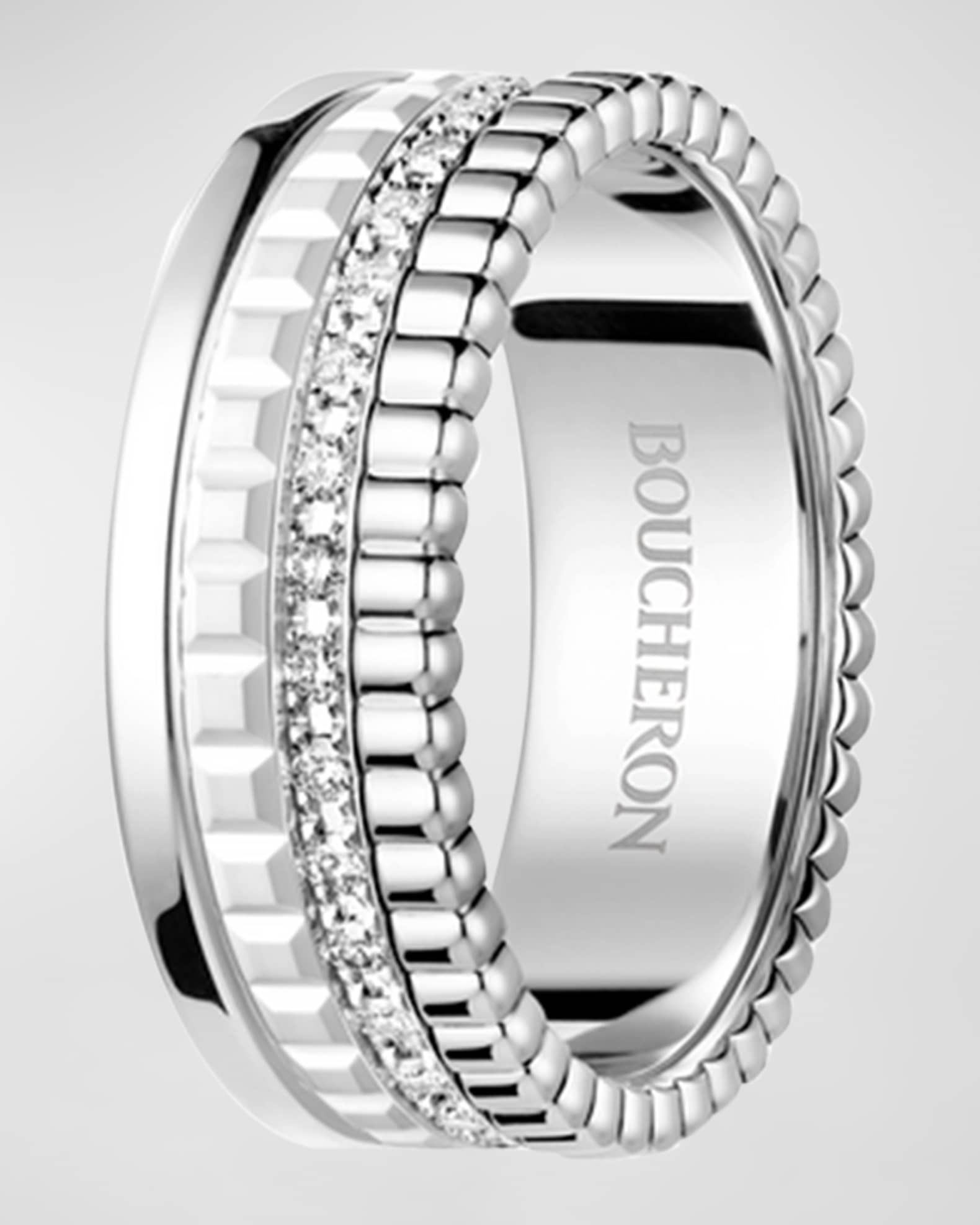 Boucheron ring white discount