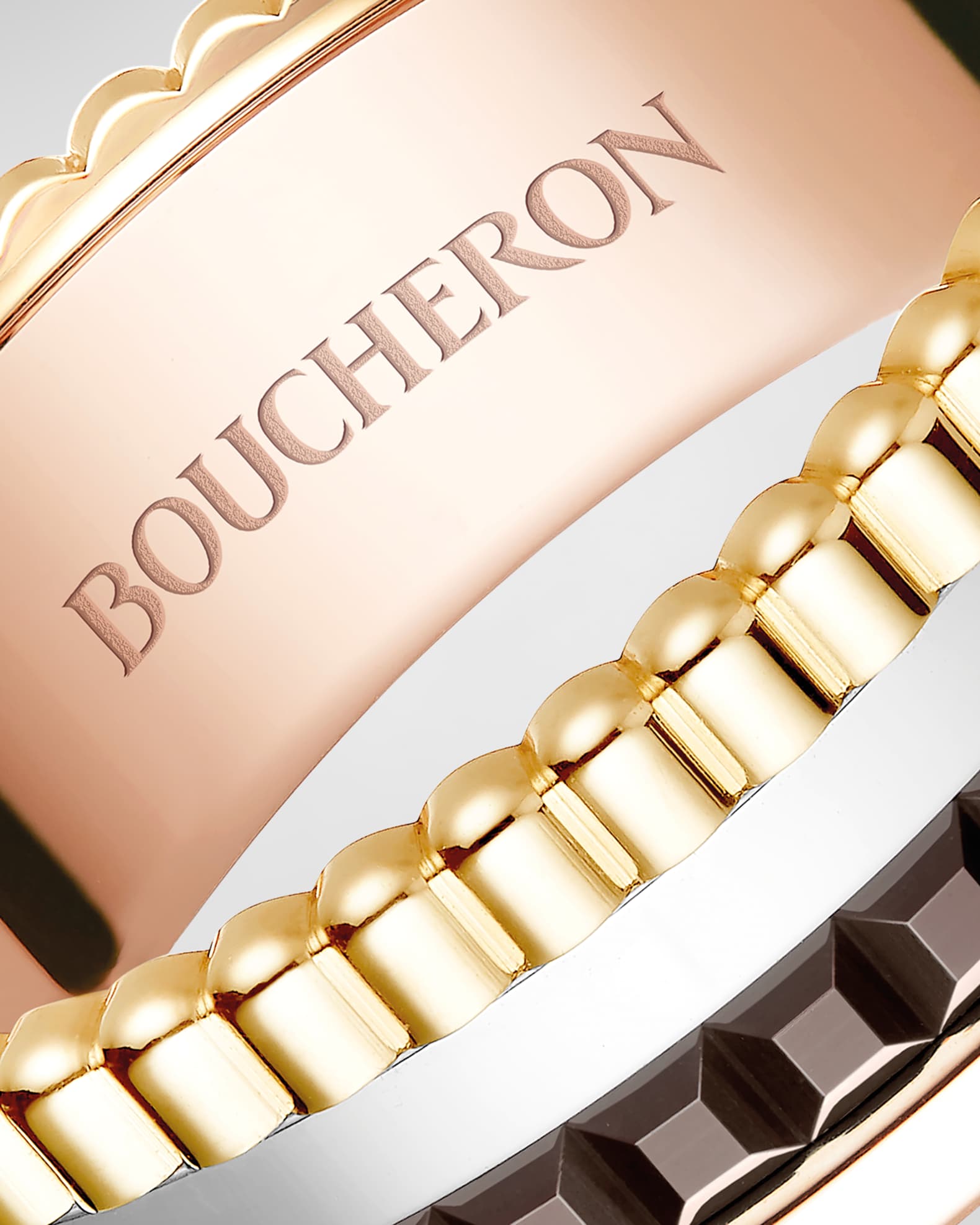 Boucheron Quatre 18K Gold Classique Small Band Ring | Neiman