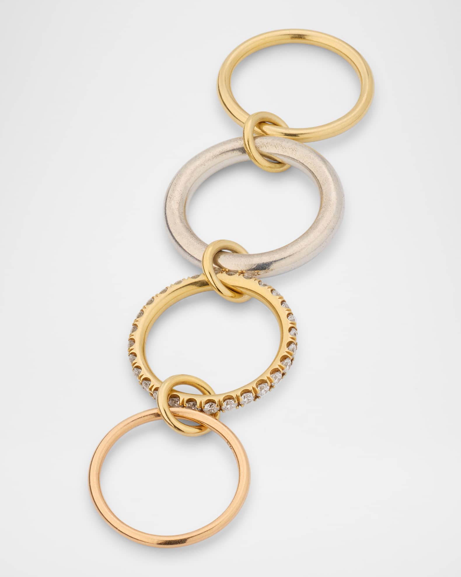 (1265) rosaryhill参加 スプリット knock 4 you CD Spinelli Kilcollin Janssen MX 4-Linked Ring with Diamonds | Neiman
