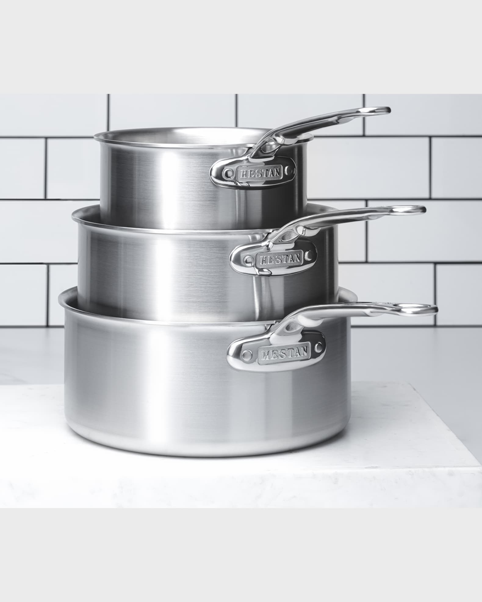 Hestan Thomas Keller Insignia Commercial Clad Stainless Steel 14Piece