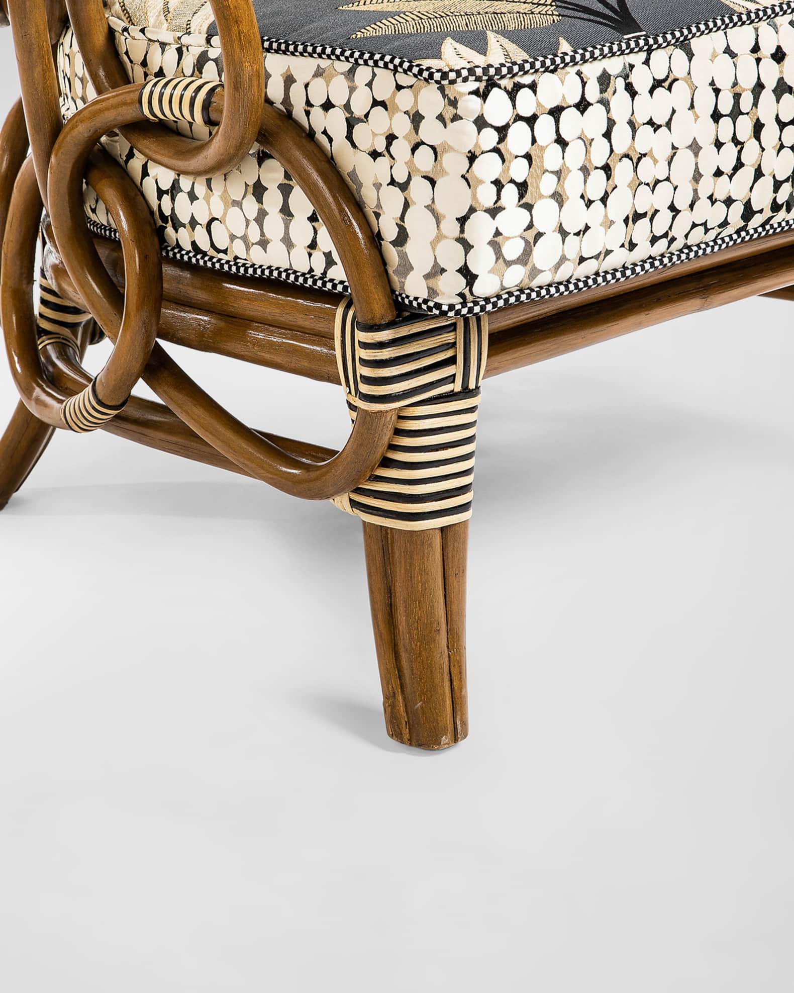 MacKenzie-Childs Wild Indoors Rattan Chair | Neiman Marcus