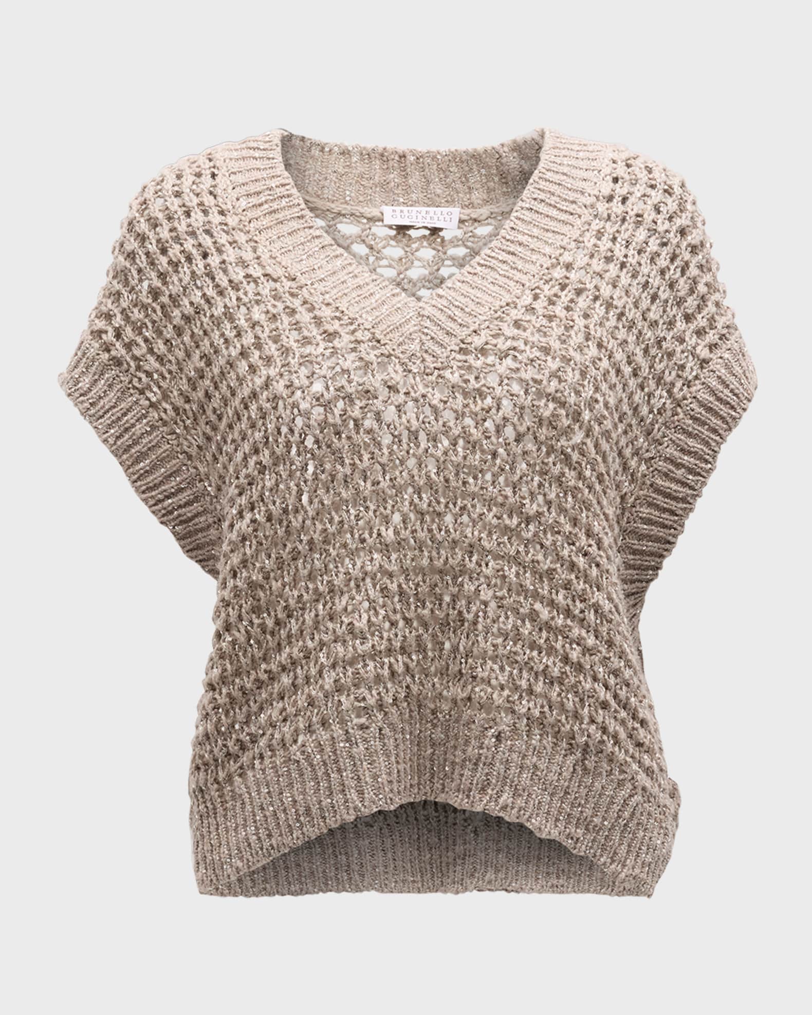 Silk linen sweater cheap