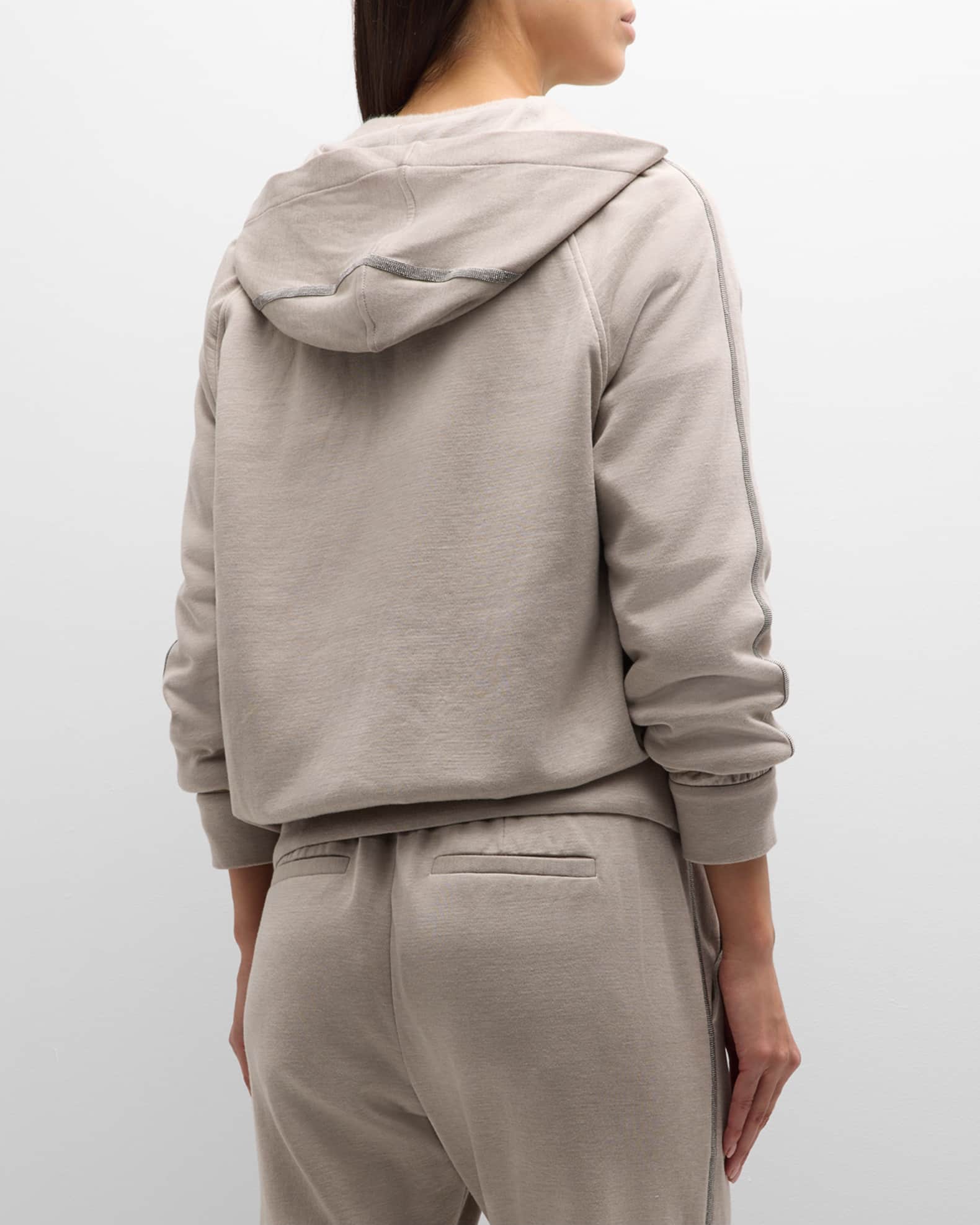 BRUNELLO CUCINELLI】 (S) 日本製 シルク 無地 トップス トップス
