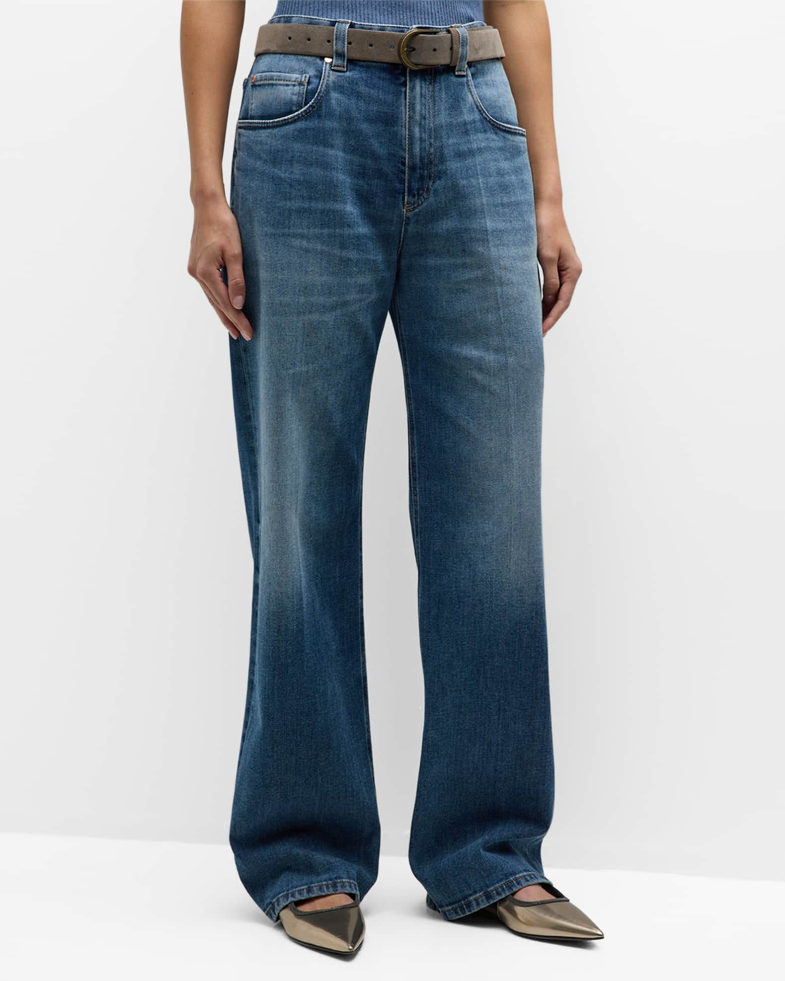 Straight-Leg Jeans