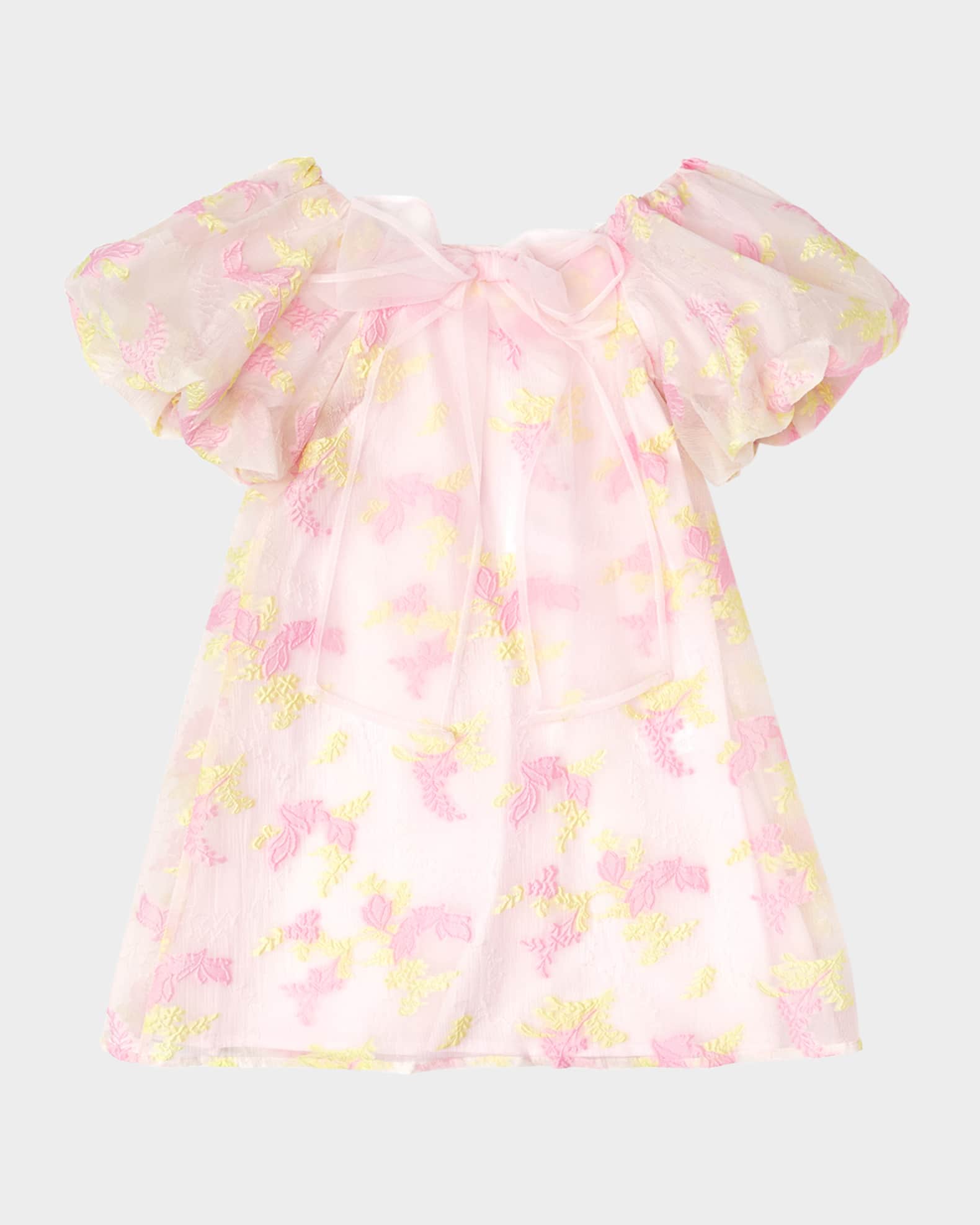 Mama Luma Girl's Enchanting Organza Dress, Size 3T-10 | Neiman Marcus