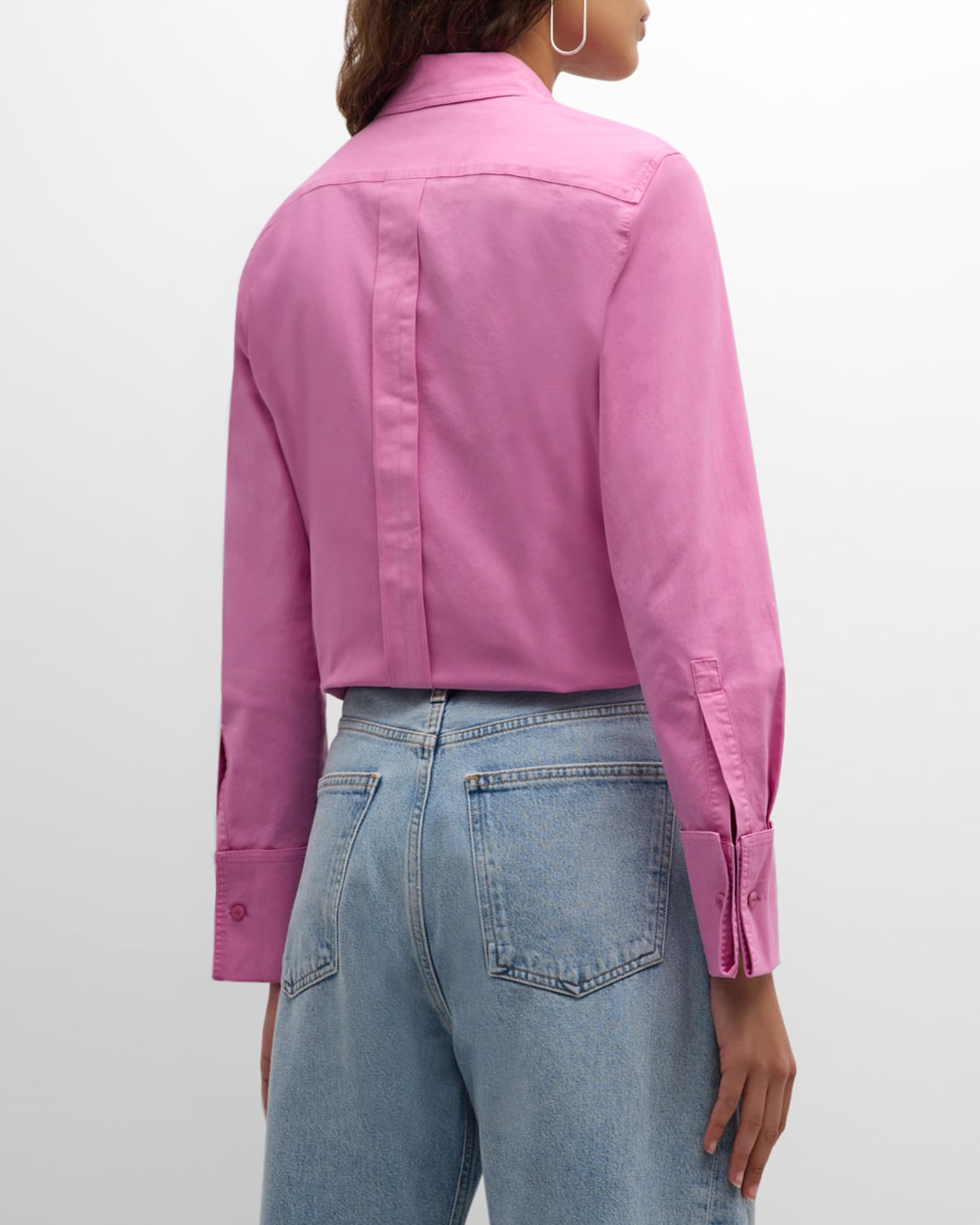 Max Mara Francia FrenchCuff ButtonDown Shirt Neiman Marcus