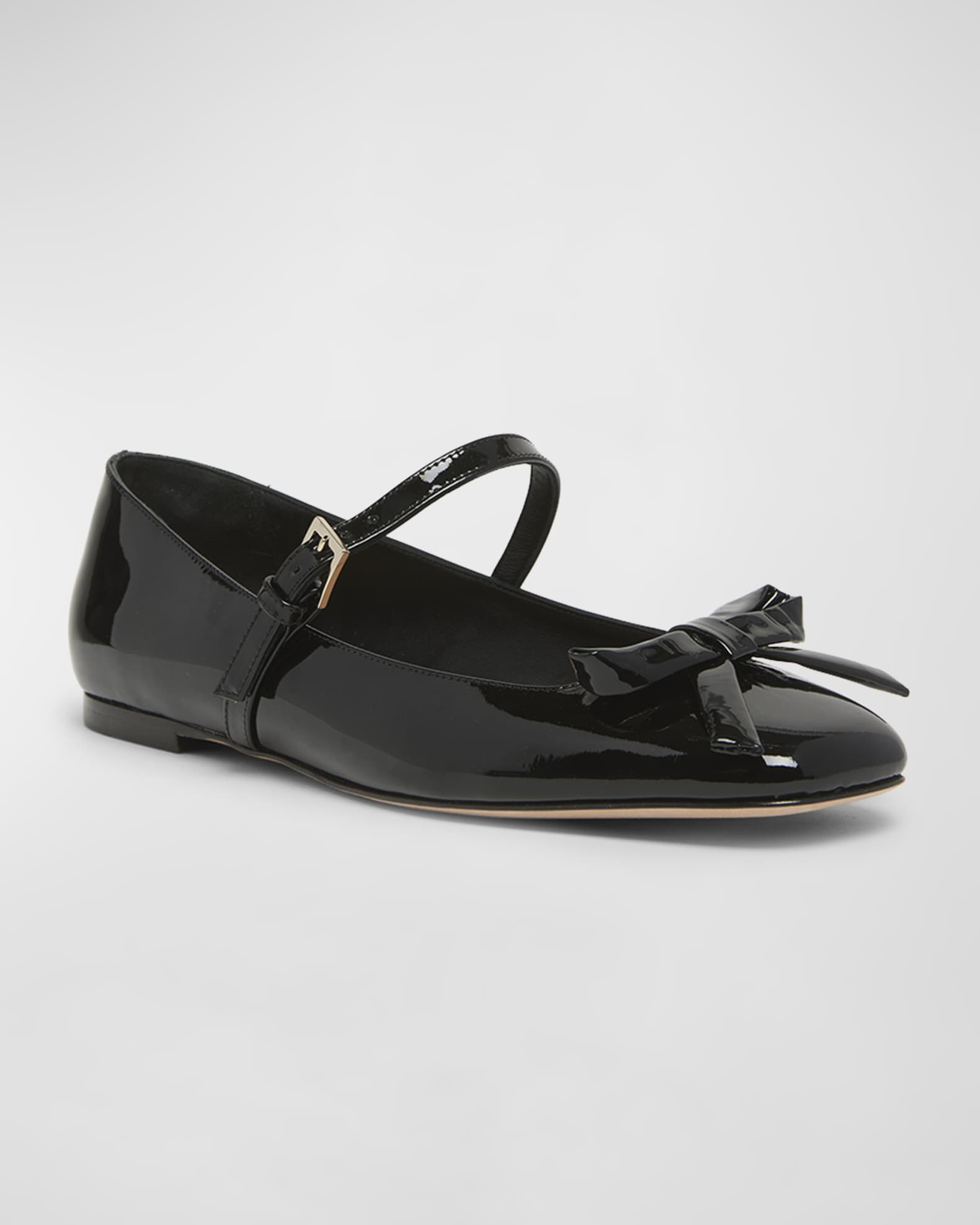 Valentino bow flats cheap