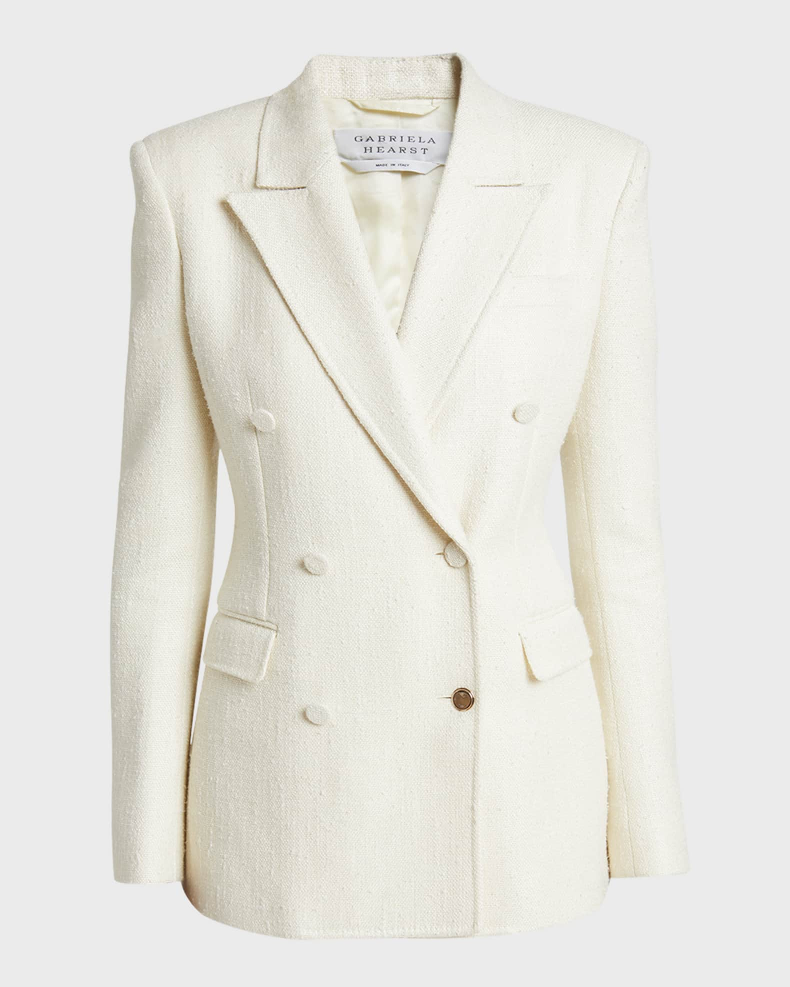 Low Brand double-breasted virgin-wool suit - Neutrals