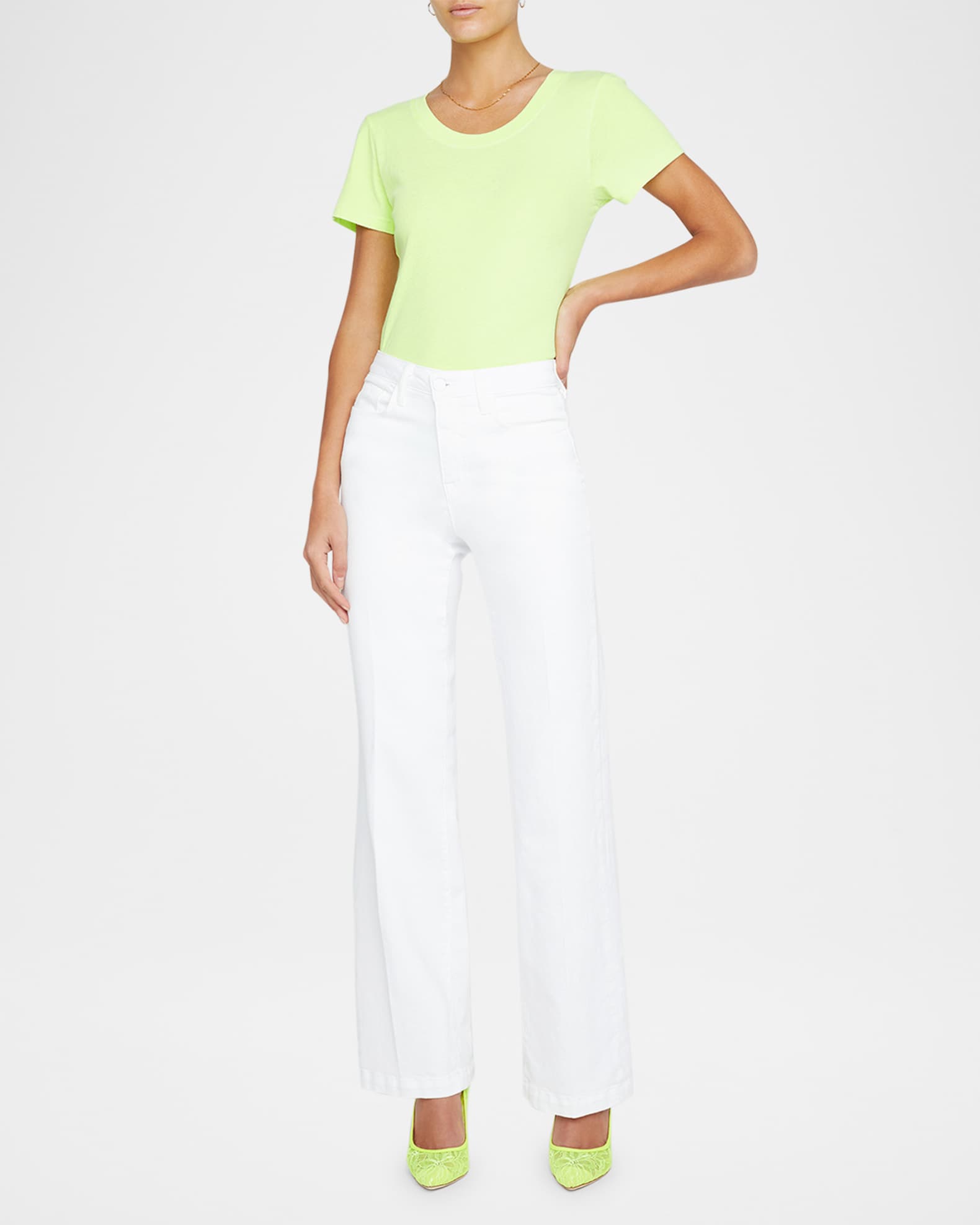 Scottie High-Rise Wide-Leg Jeans
