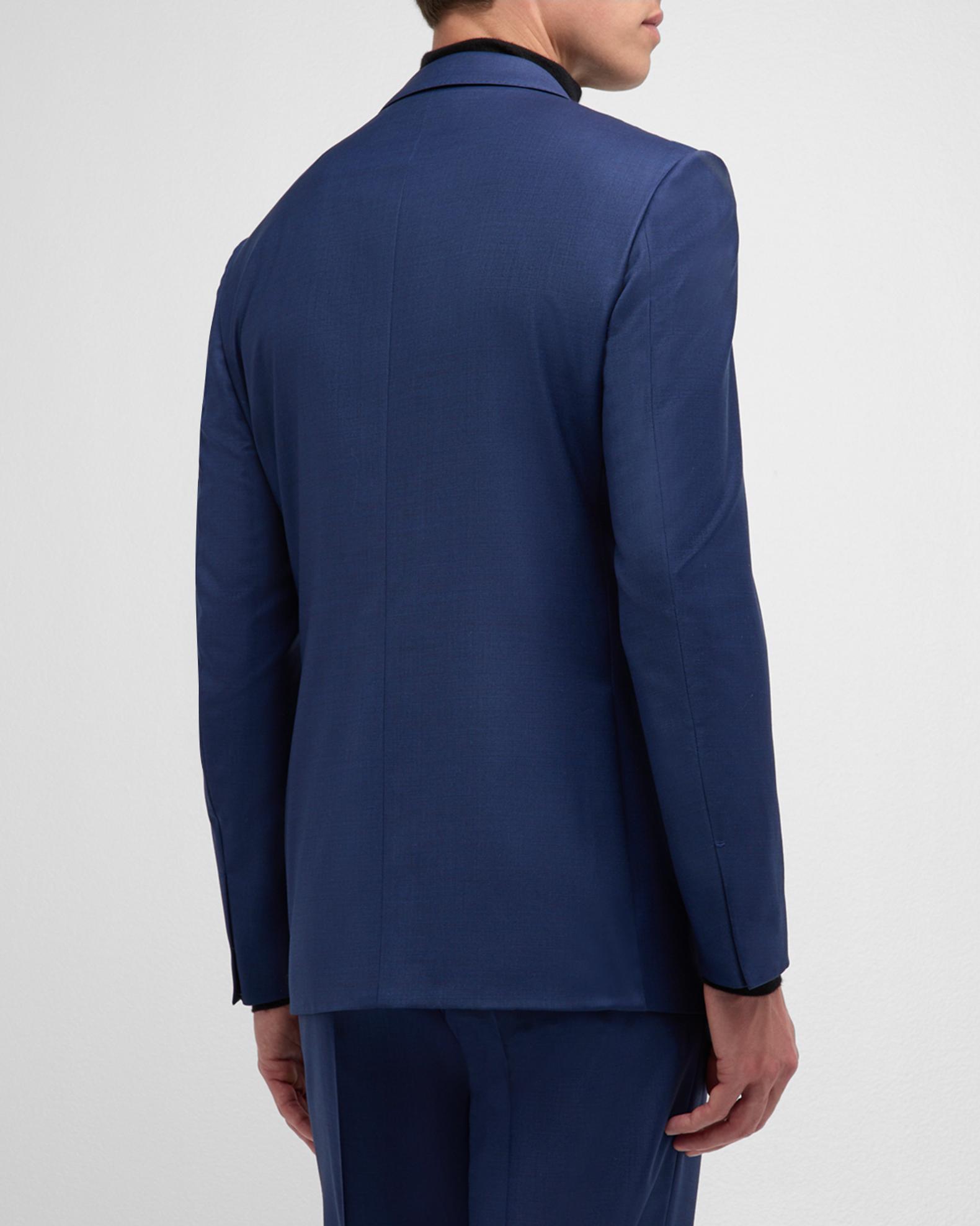 ZEGNA Men's Trofeo Wool Pindot Suit | Neiman Marcus
