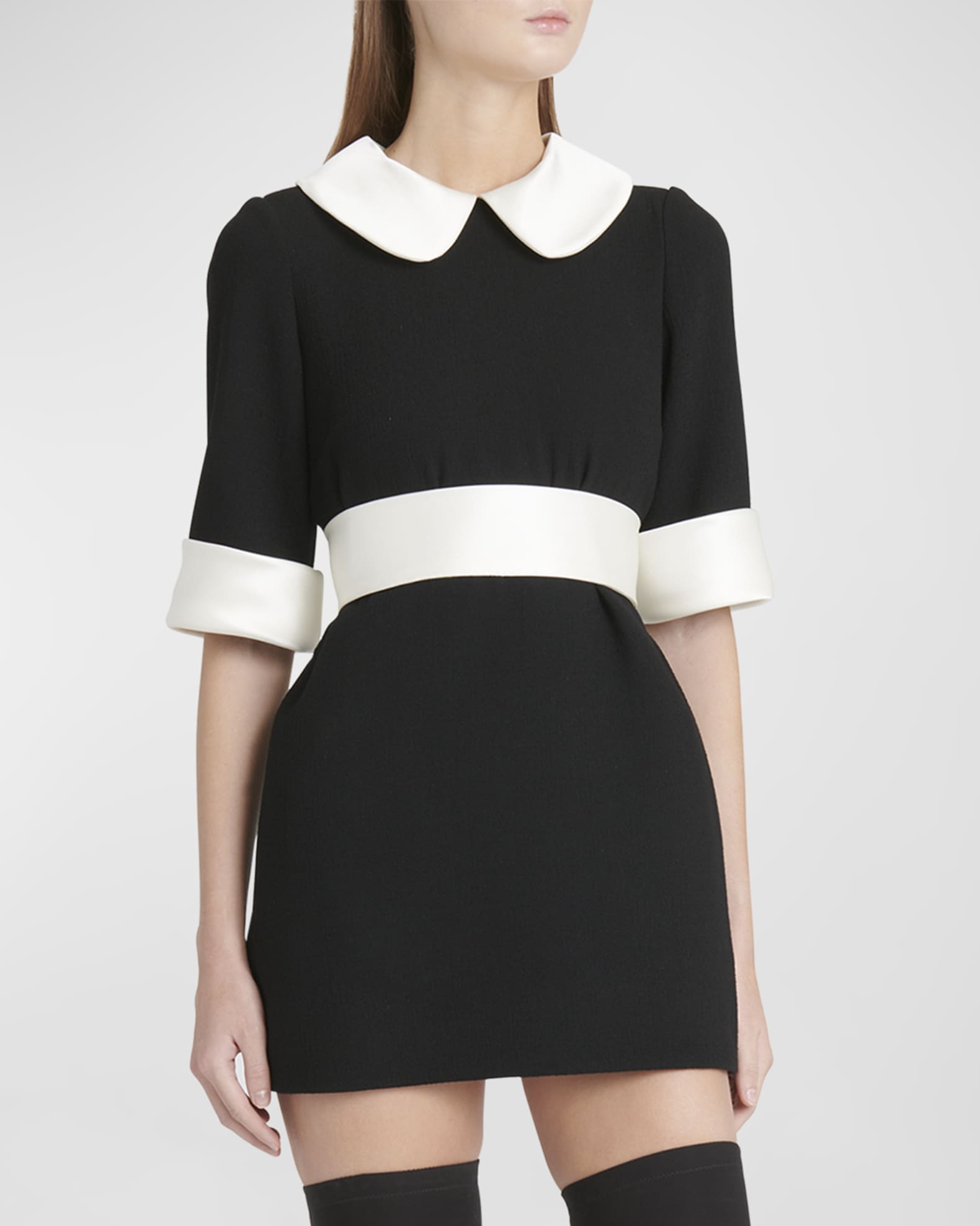 Short dress with collar hotsell