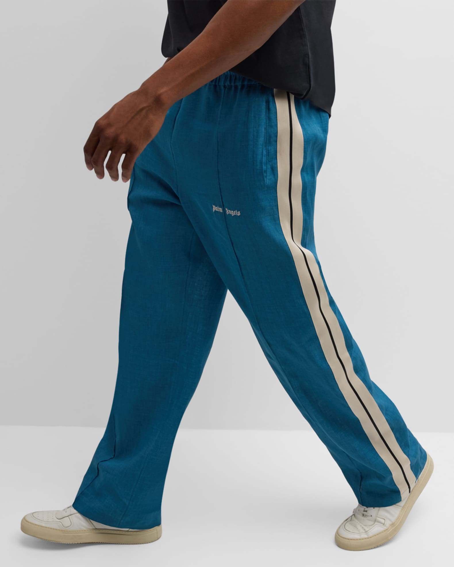Men s Lightweight Linen Track Pants