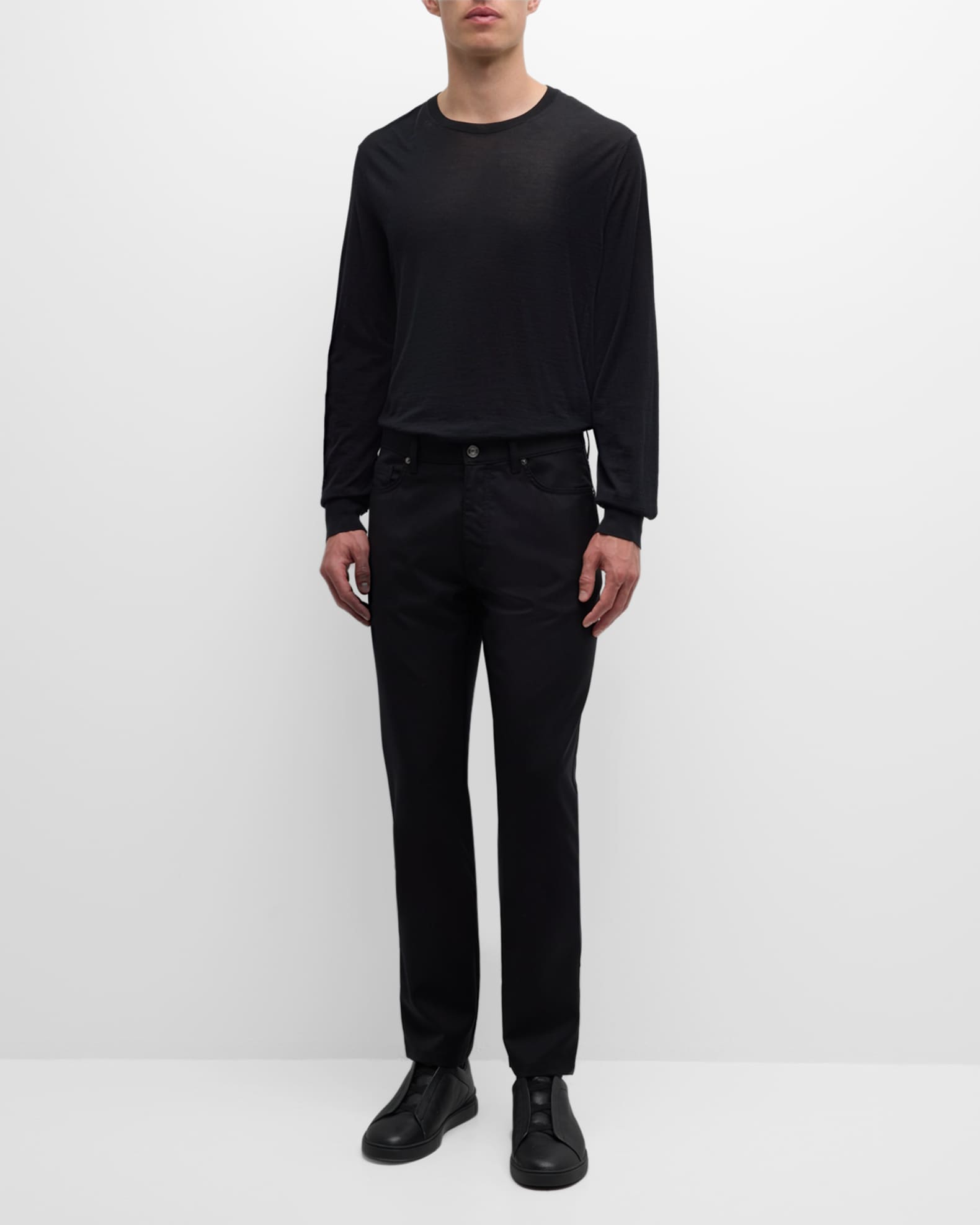 Zegna 5 pocket pants on sale