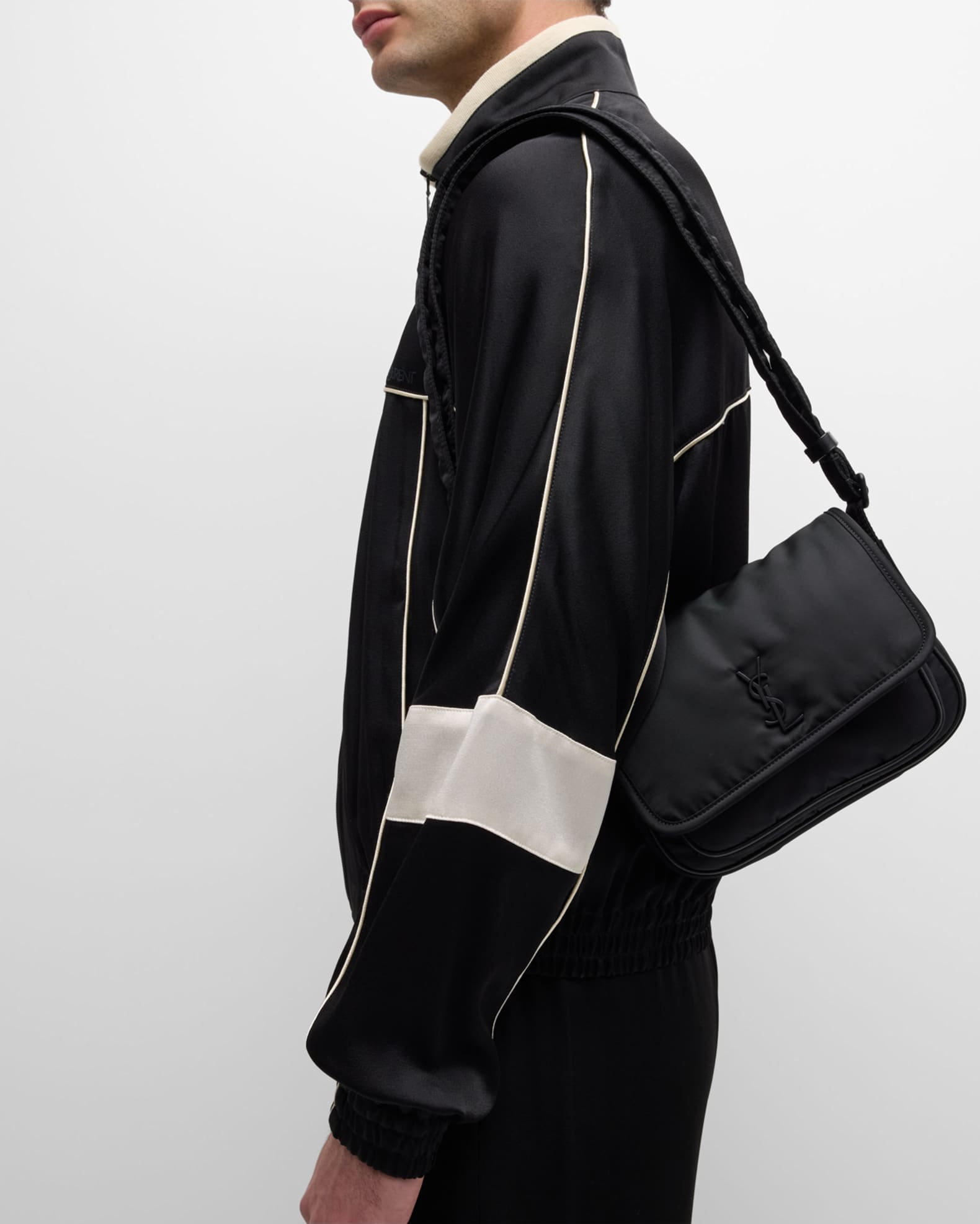 Men's Niki YSL Messenger Bag in Nylon