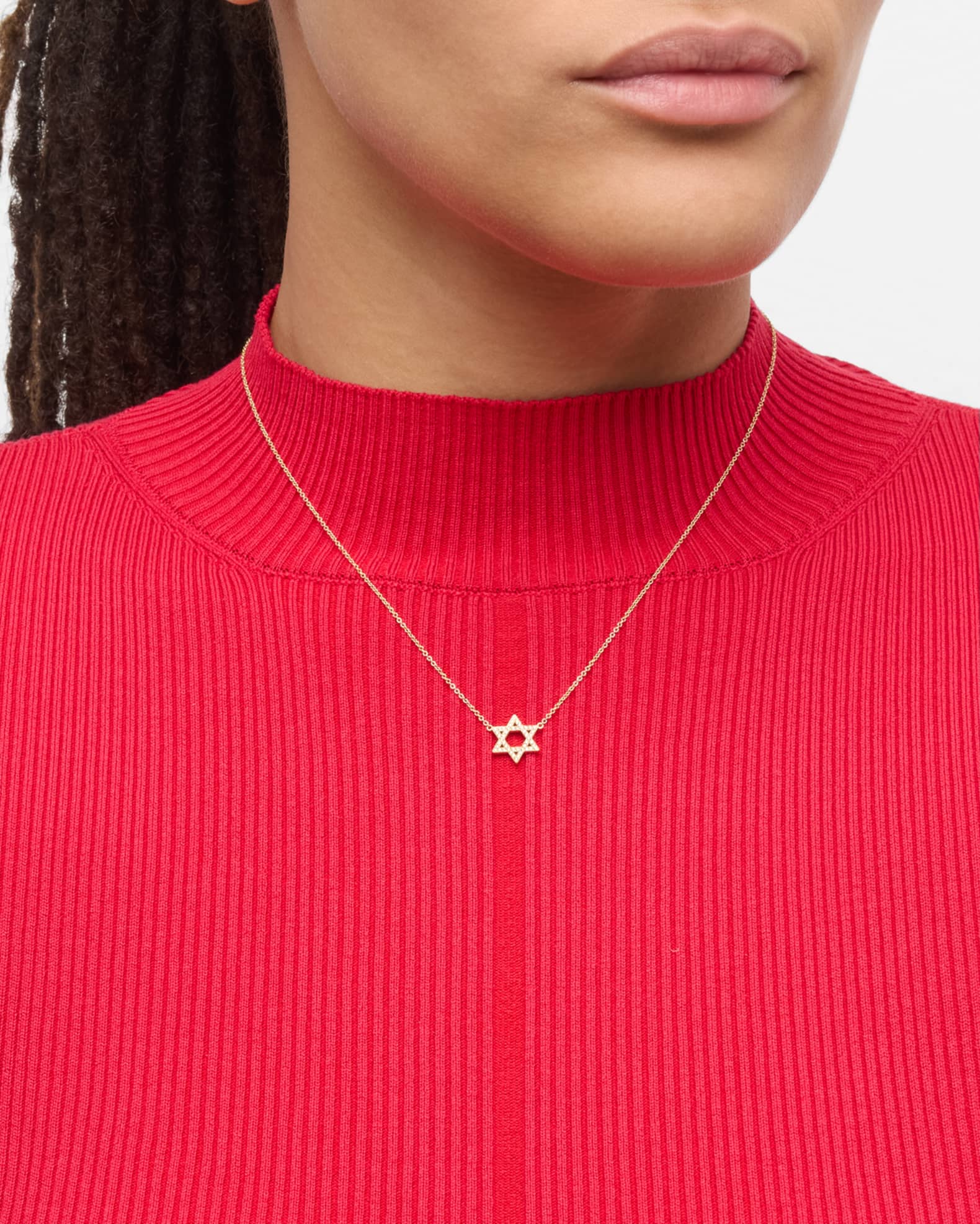 Jennifer Meyer Diamond Star of David Necklace Neiman Marcus