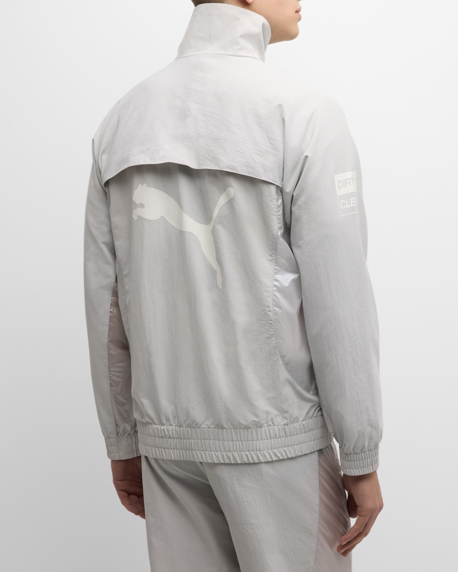 Puma x Pleasures Men's Cellerator Track Jacket | Neiman Marcus