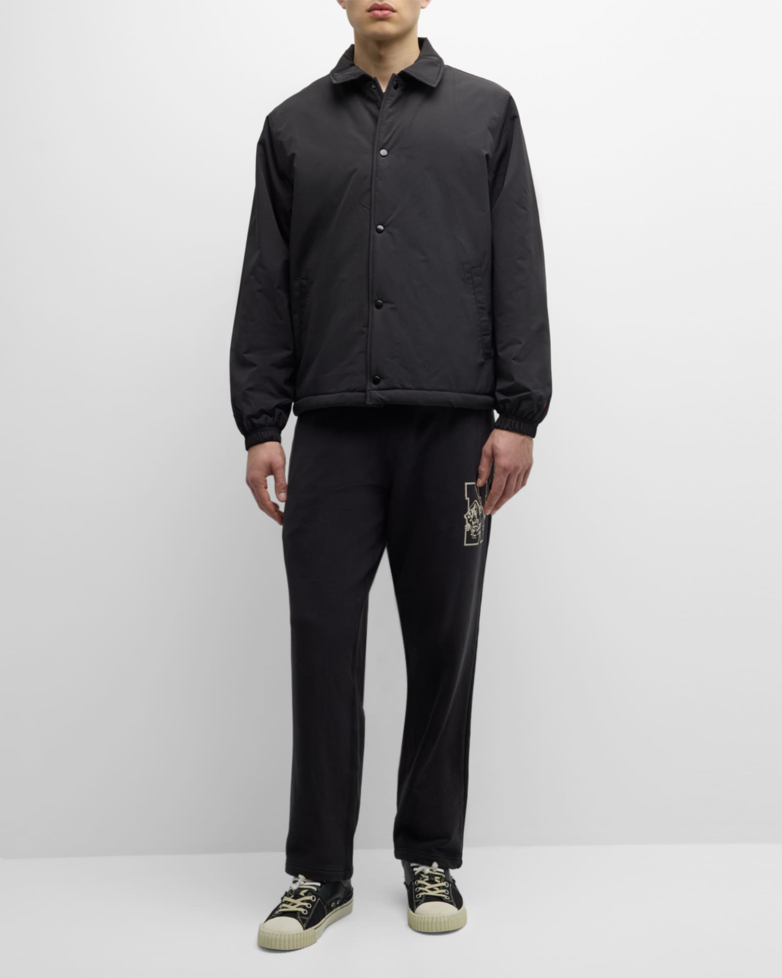 Puma x Noah Men s Sherpa Lined Coach Jacket Neiman Marcus
