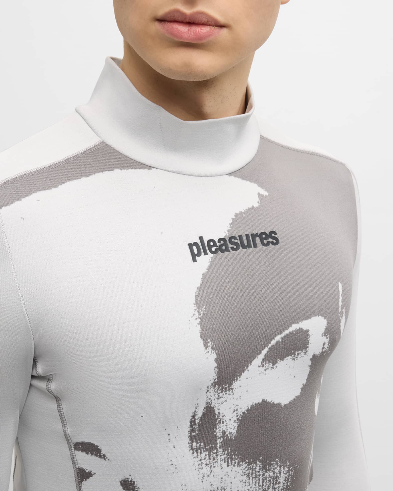 Puma x Pleasures Base Layer Turtleneck Shirt | Neiman Marcus