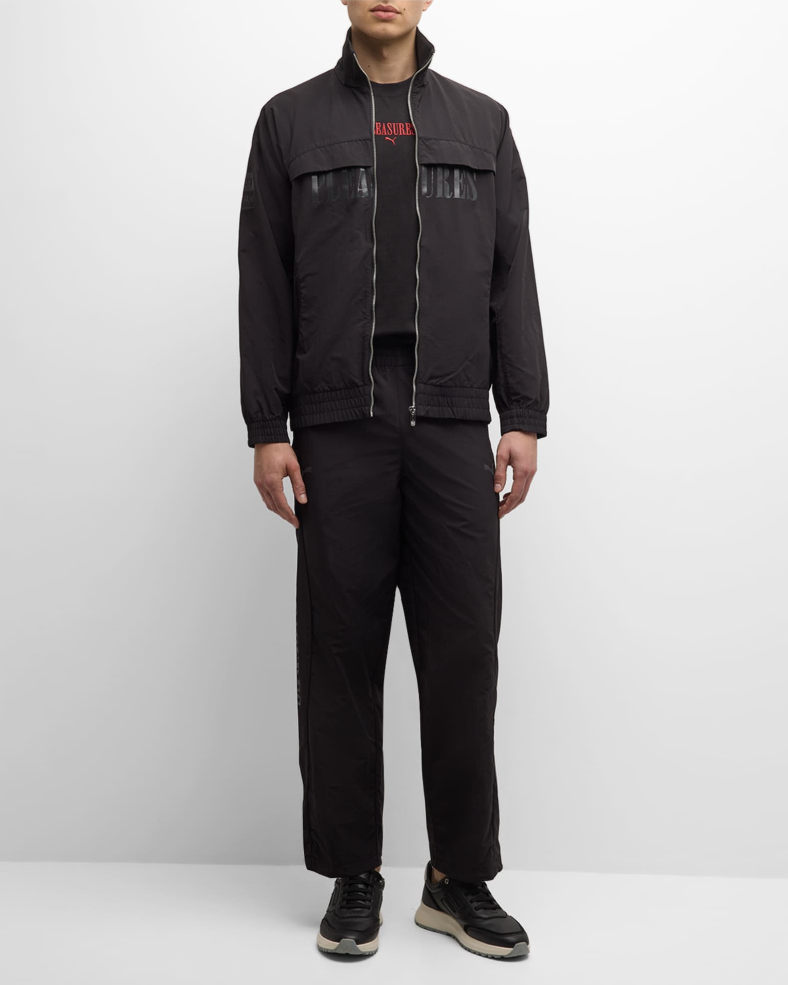 Puma x Pleasures Men's Cellerator Track Jacket | Neiman Marcus