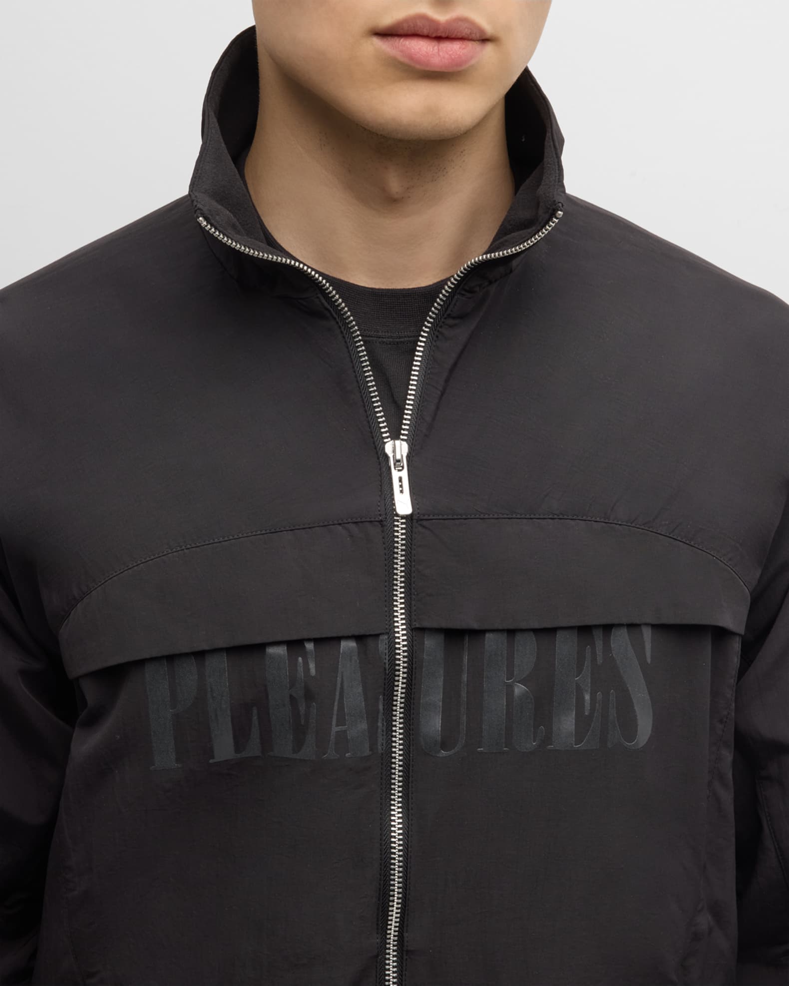 x Pleasures Men's Cellerator Track Jacket