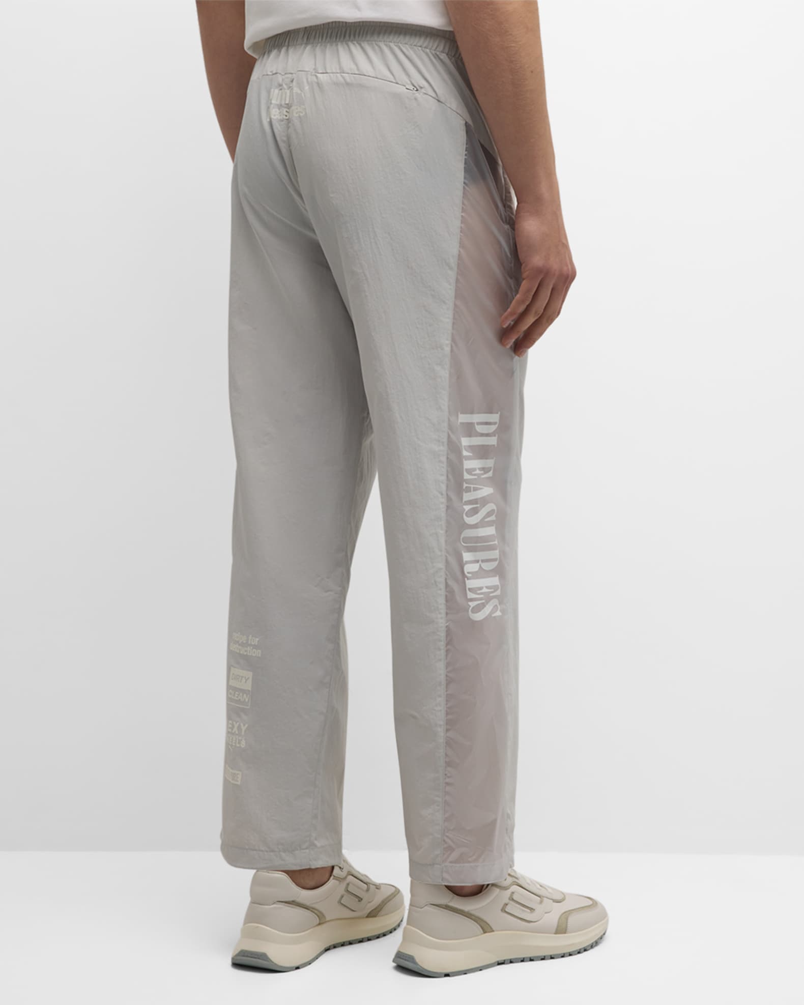 Puma track pants grey on sale