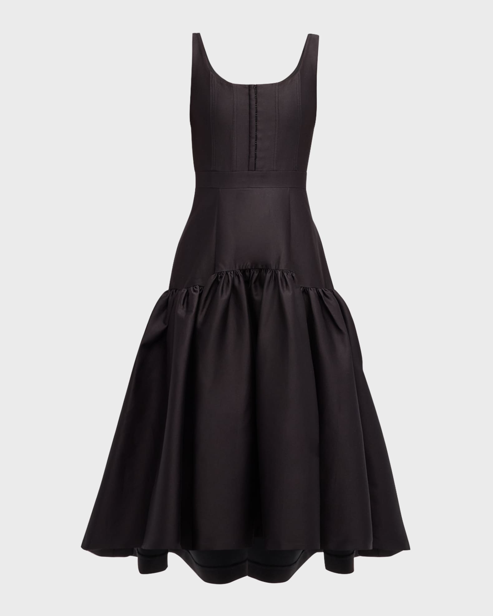 Alice Olivia Diana Sleeveless Structured Midi Dress Neiman Marcus