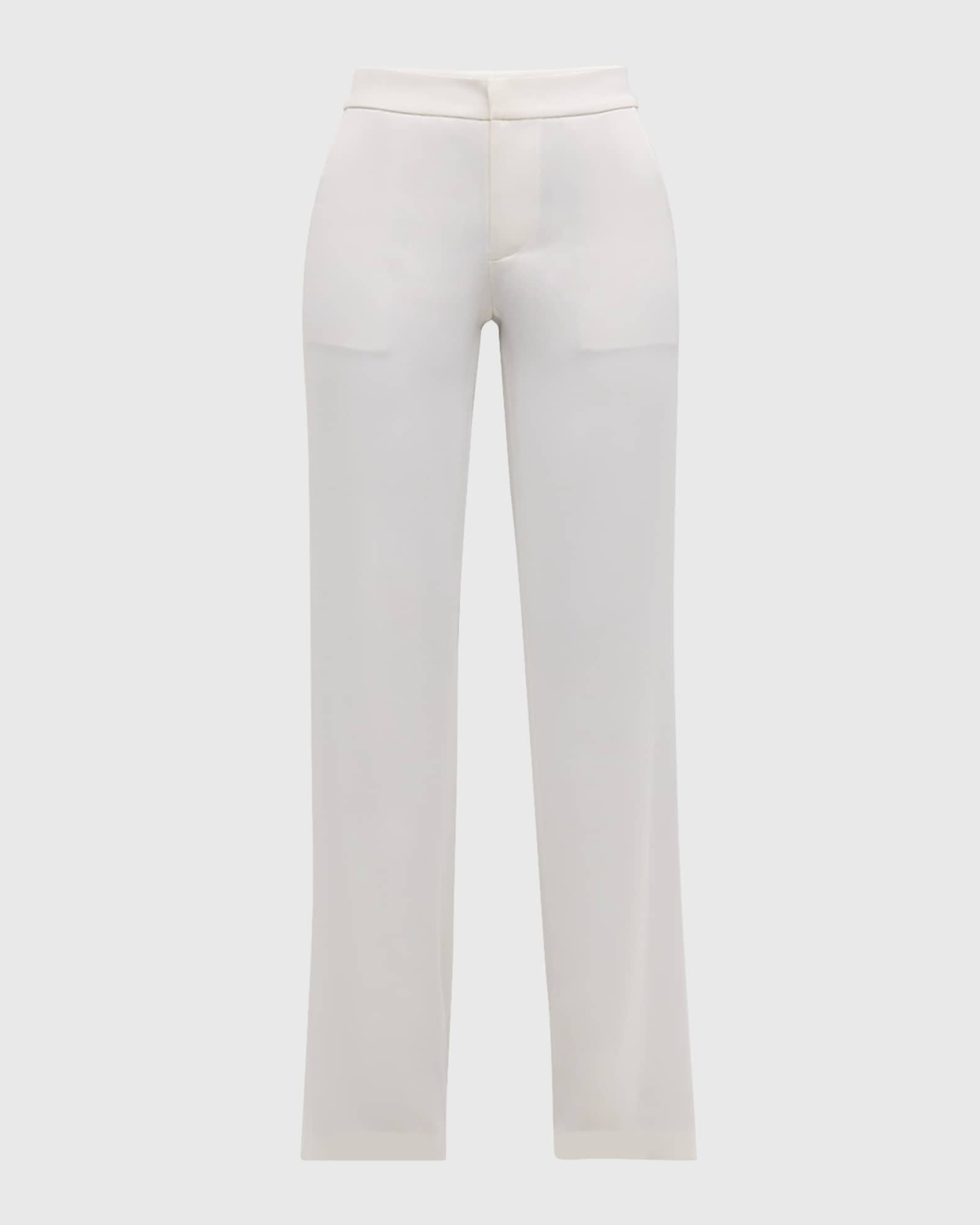 Alice + Olivia Calvin High-Rise Wide-Leg Baggy Trousers