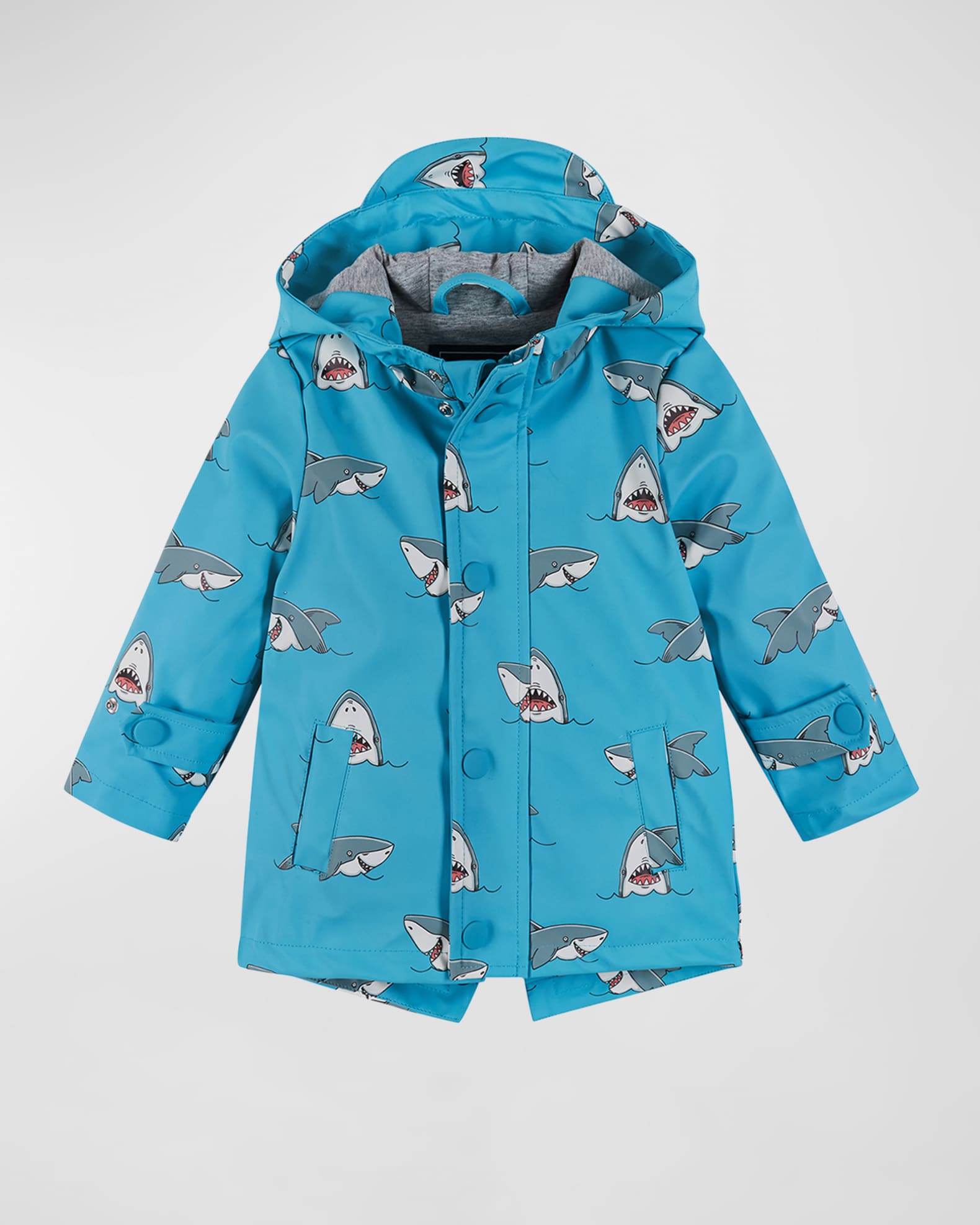 Boy s Shark Print Raincoat Size 9M 24M