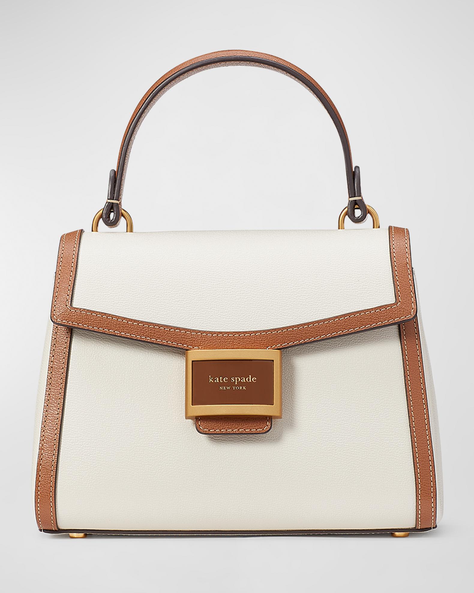 kate spade new york katy small colorblock leather top-handle bag ...