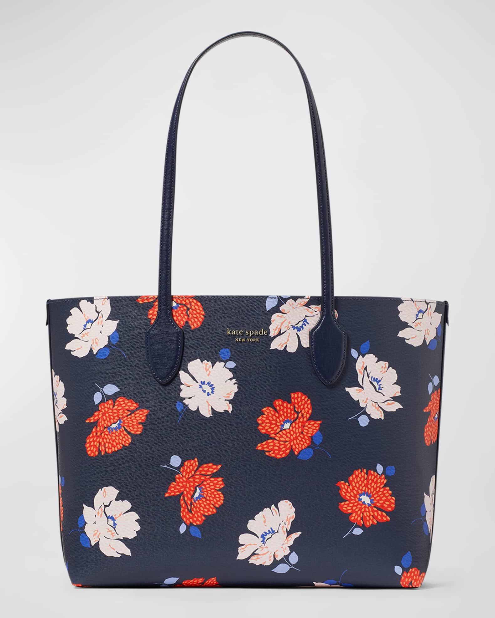 kate spade new york bleecker large dotty floral printed tote bag
