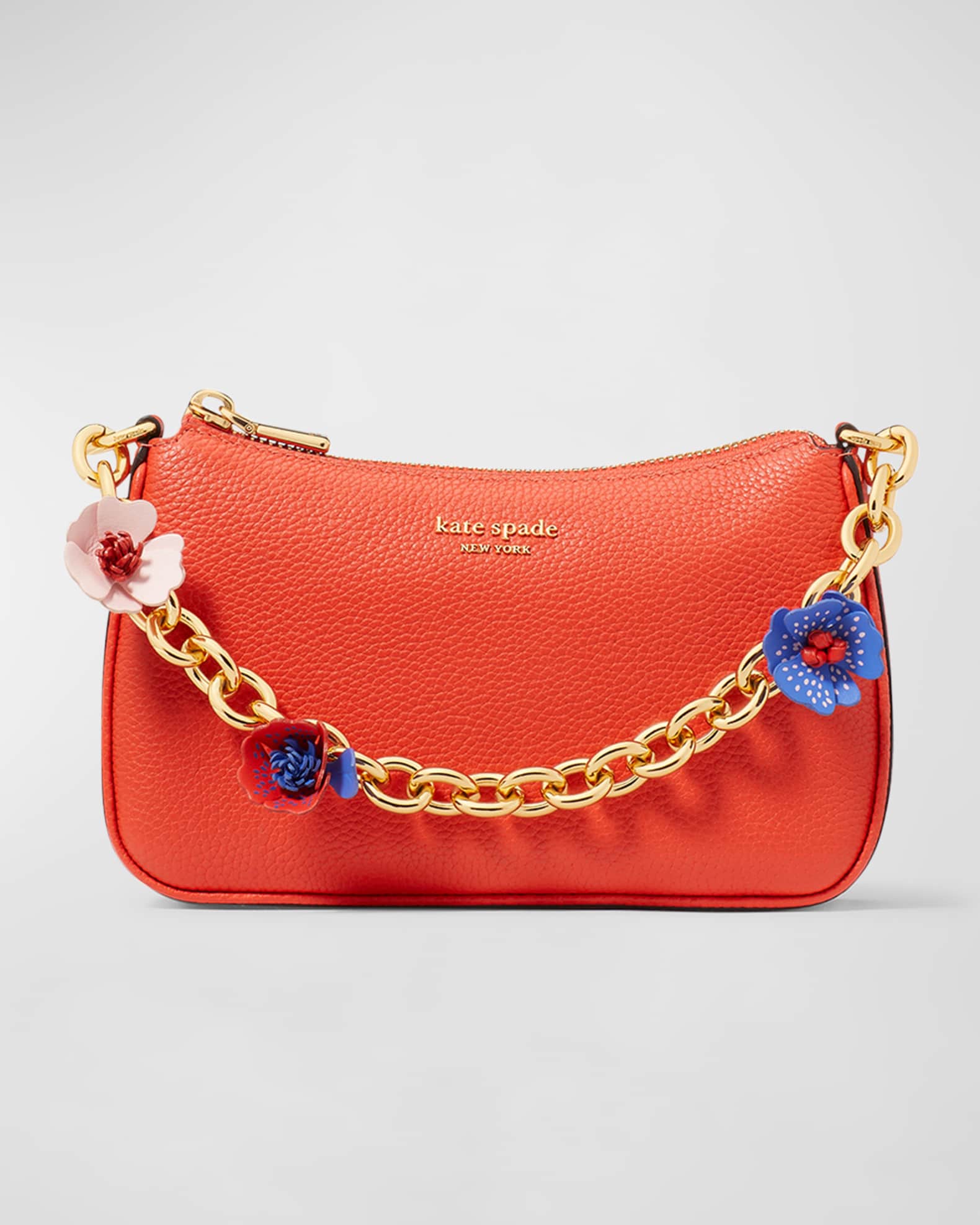 Kate spade orange shoulder bag clearance