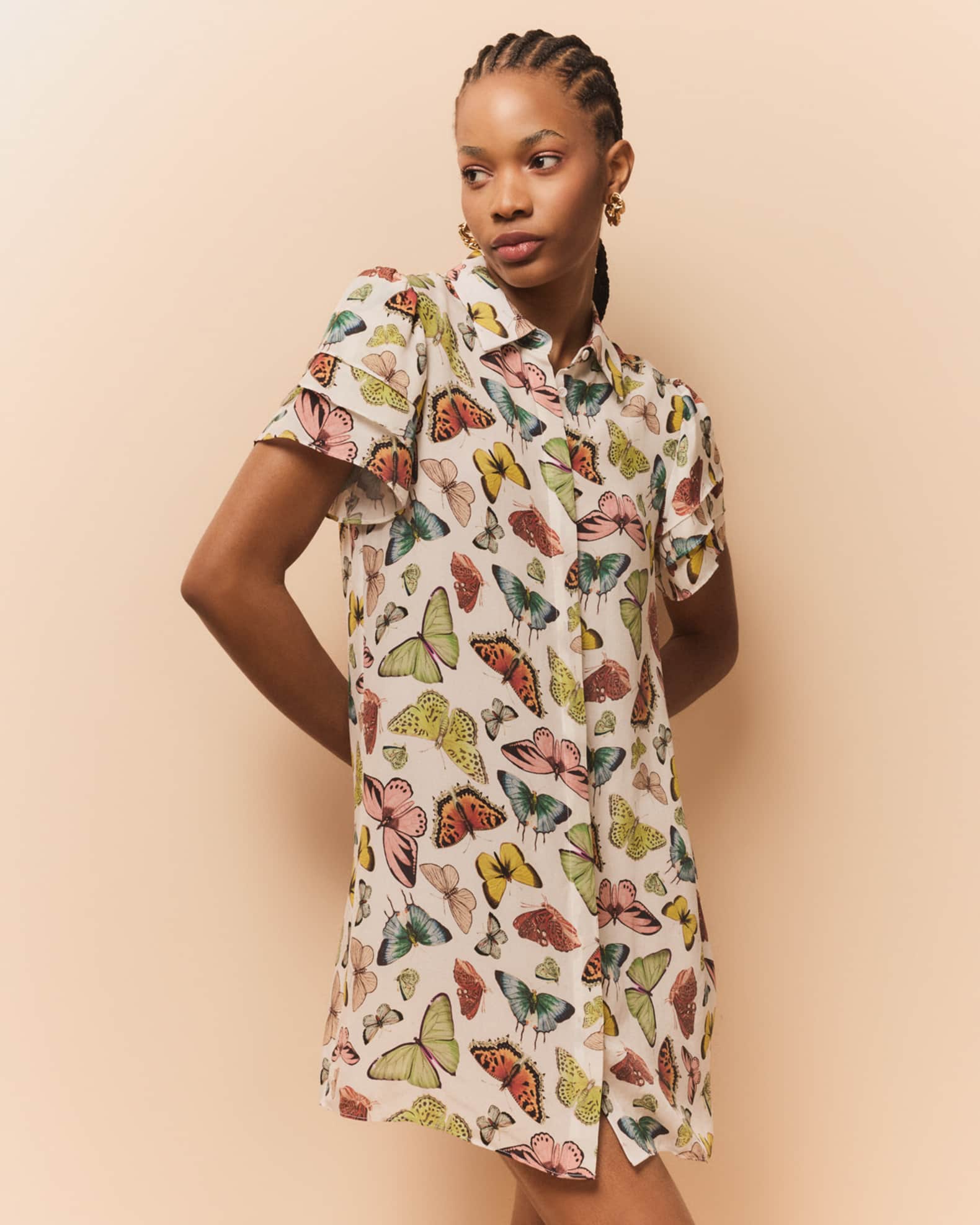 Alice and olivia butterfly dress hot sale