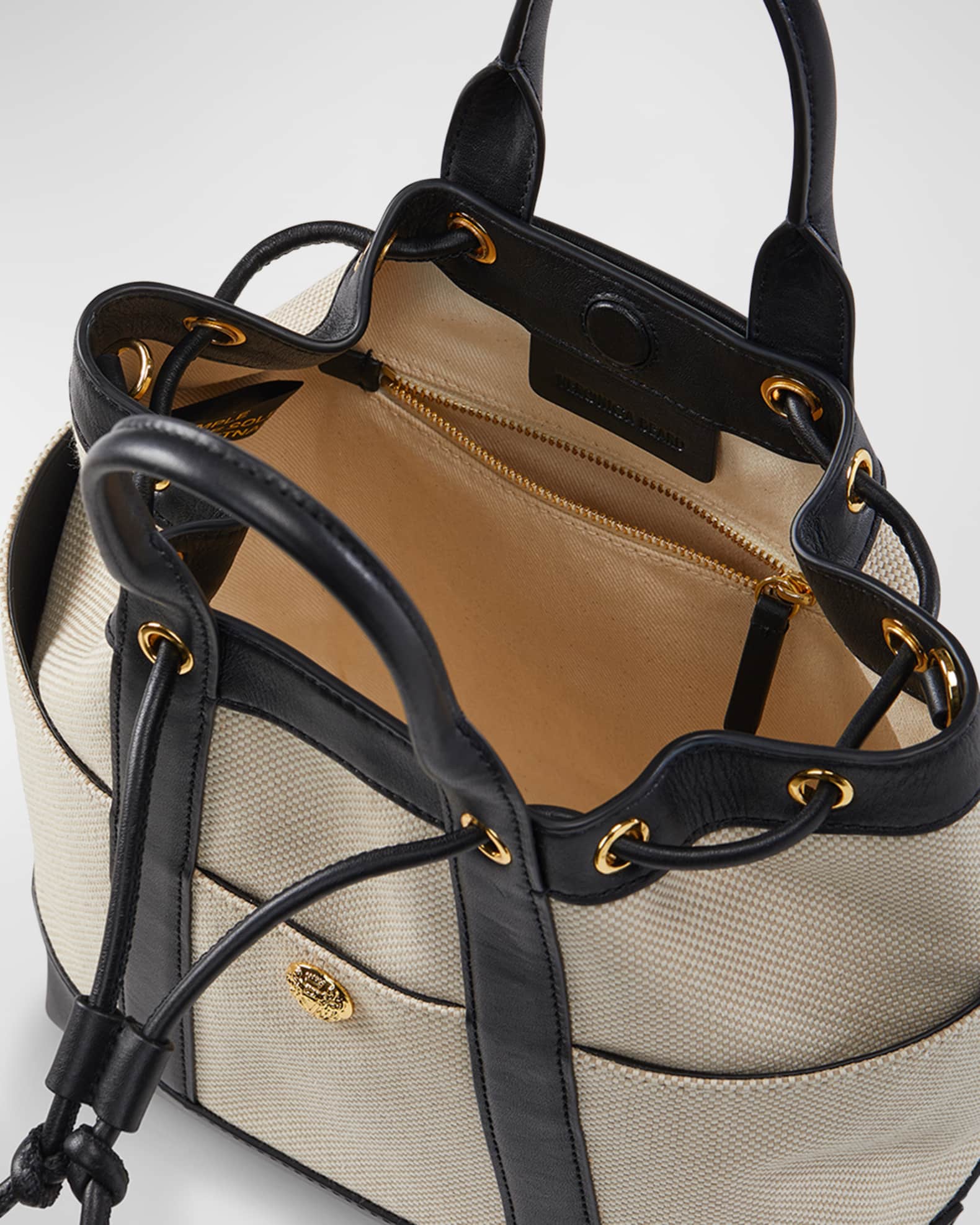 Goody Drawstring Canvas Crossbody Bag 1