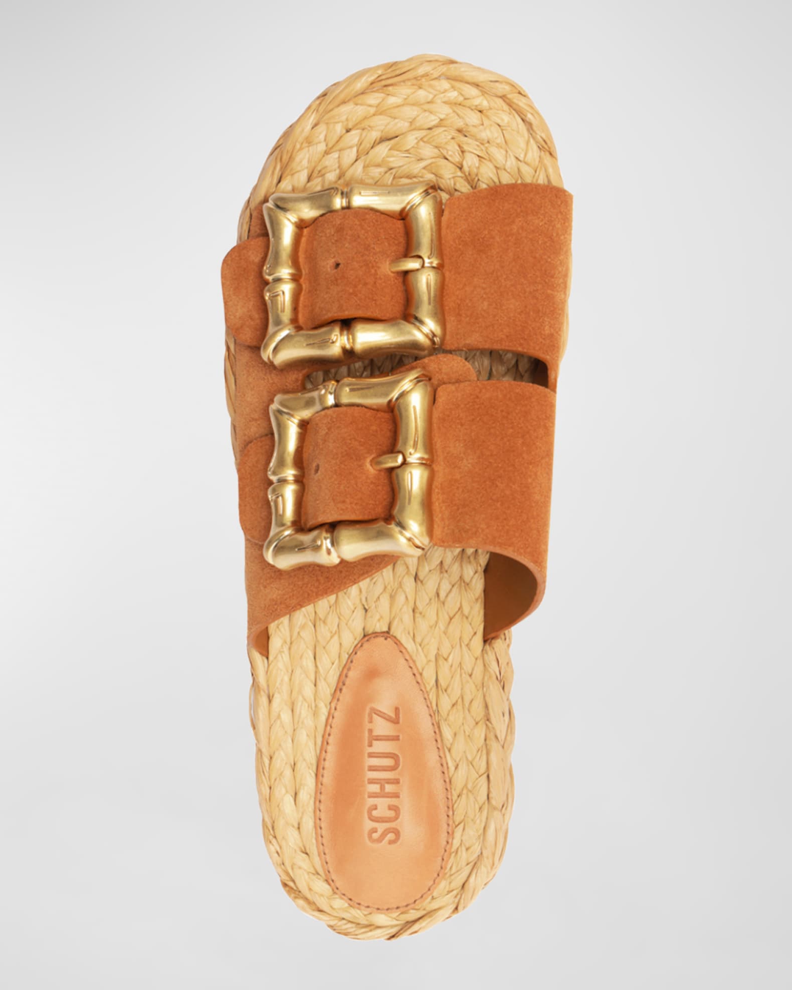 Schutz Women s Enola Rope Espadrille Sandals Miele Size 8